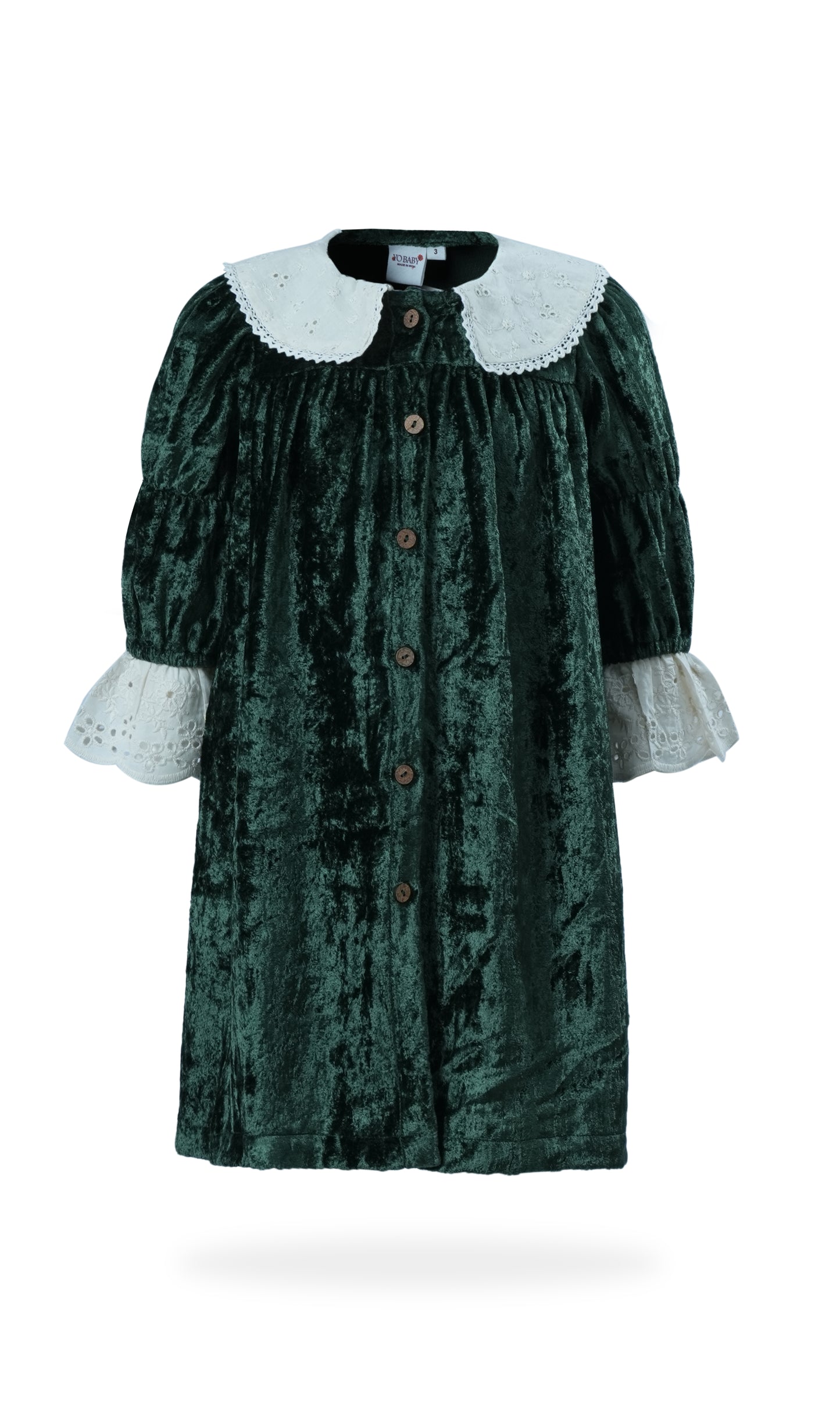 Ava Dress : CHRISTMAS GREEN : Infant : Toddler : Tween
