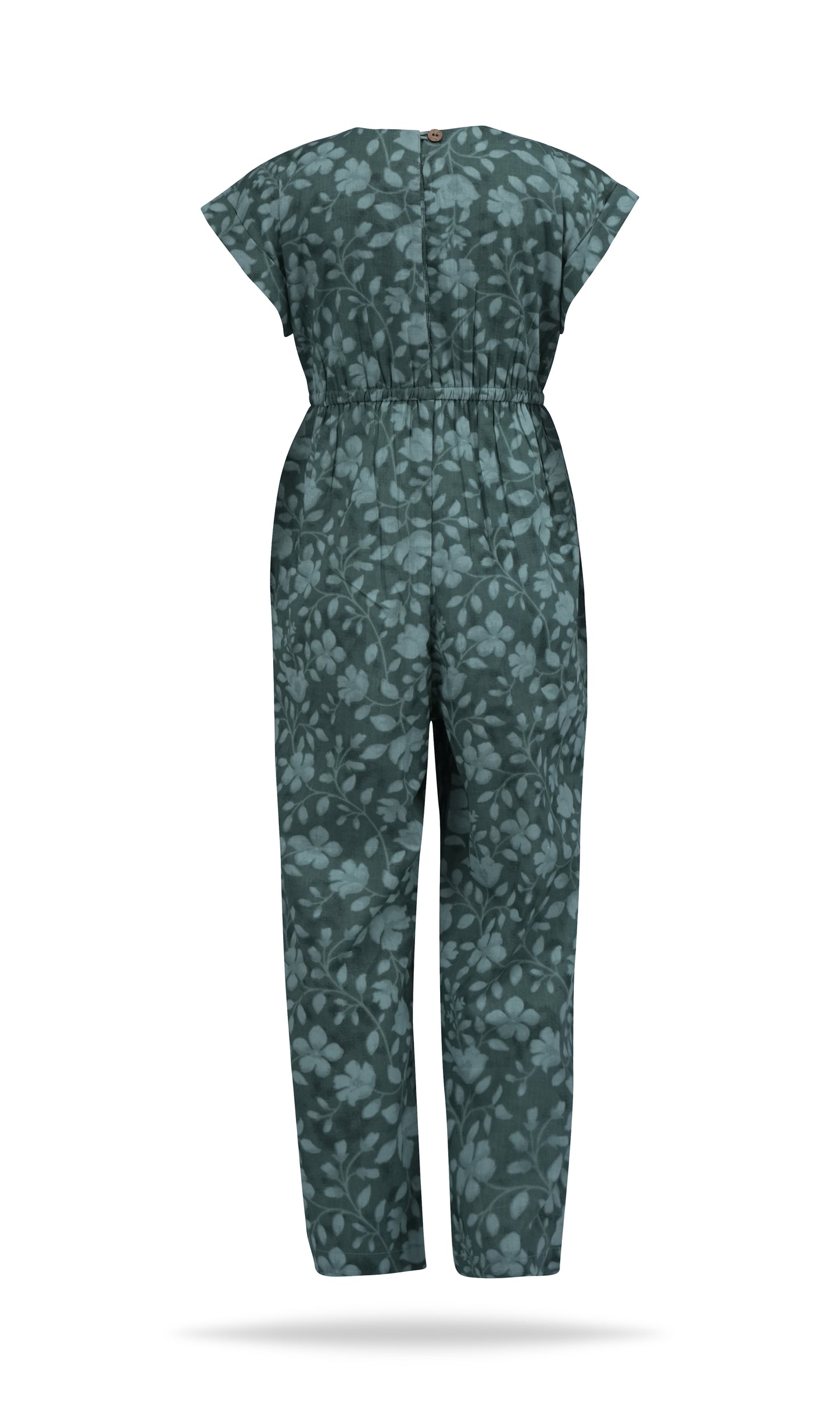 Fiona Jumpsuit with Drawstring Detail : SAGE : Toddler : Tween