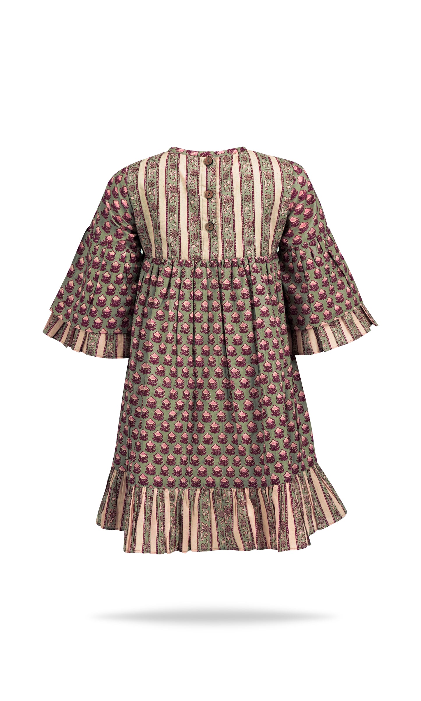 Bella Bee Dress : MOCHA : Infant : Toddler : Tween