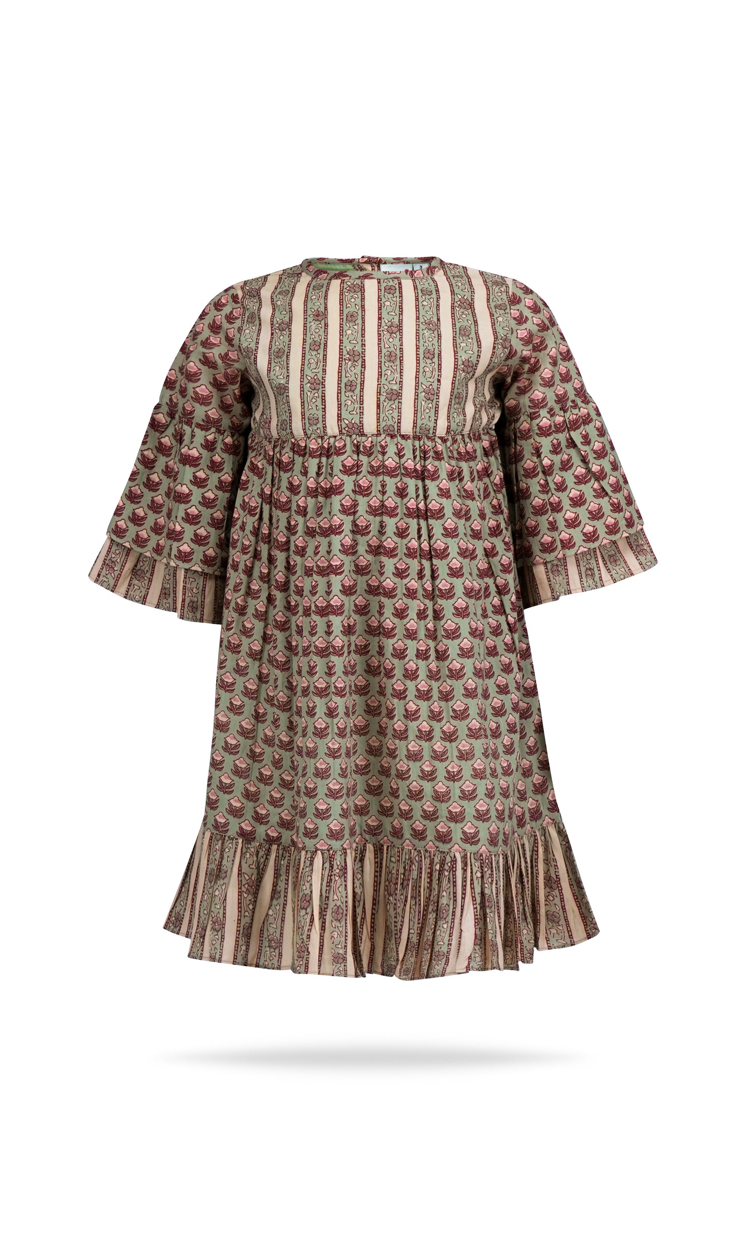 Bella Bee Dress : MOCHA : Infant : Toddler : Tween