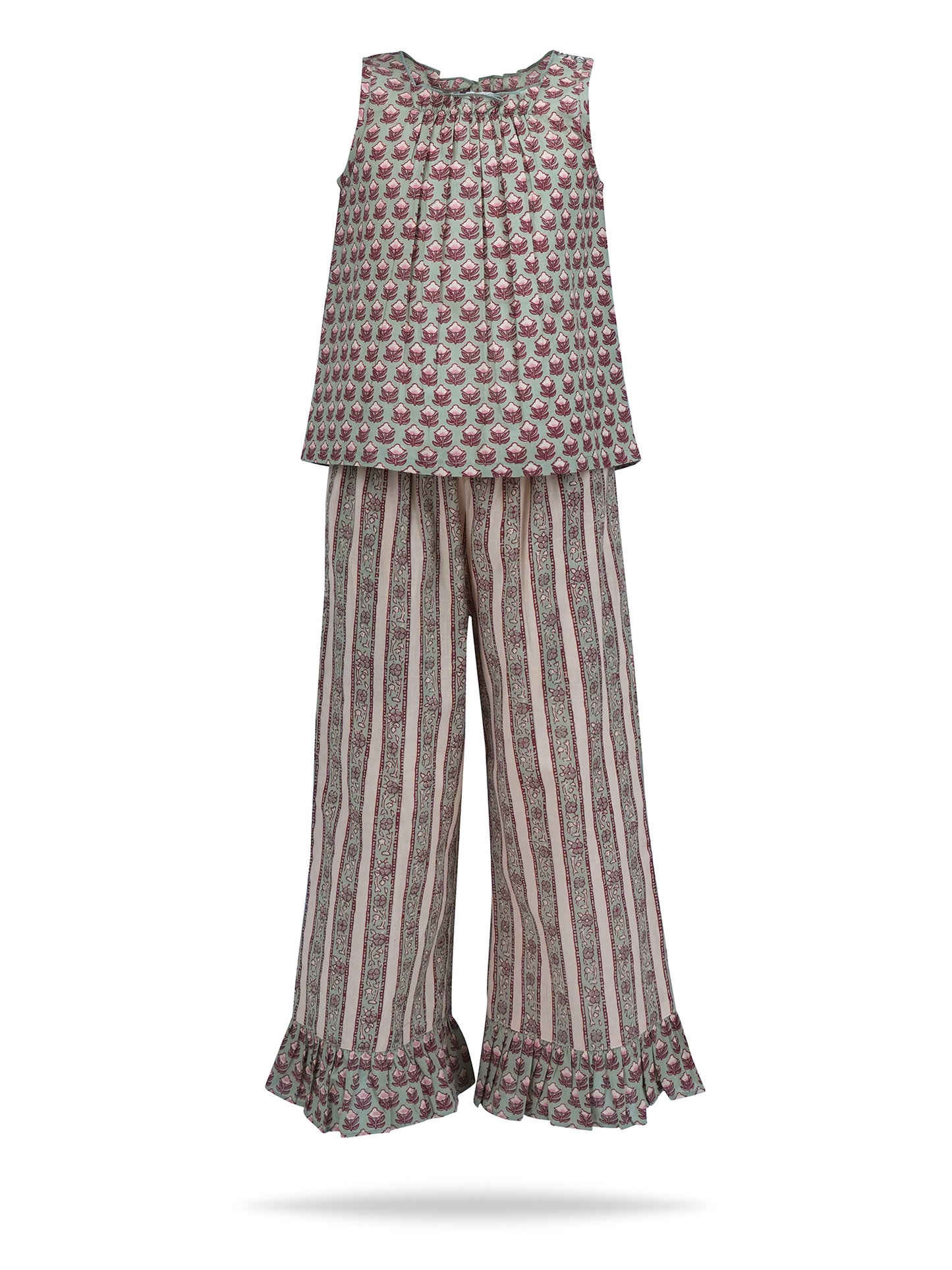 Tara Top and Pants Set : LIGHT SAGE : Infant : Toddler : Tween