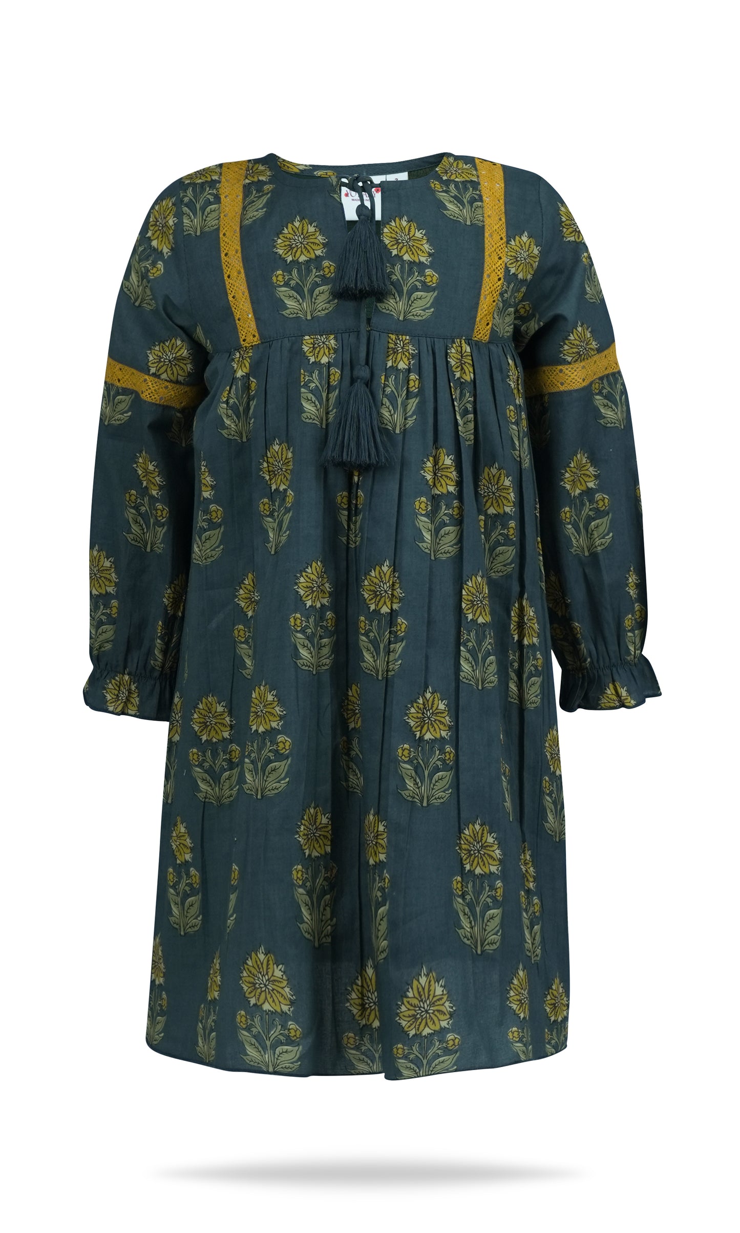 Esti Dress : MOSS GREEN : Infant : Toddler : Tween