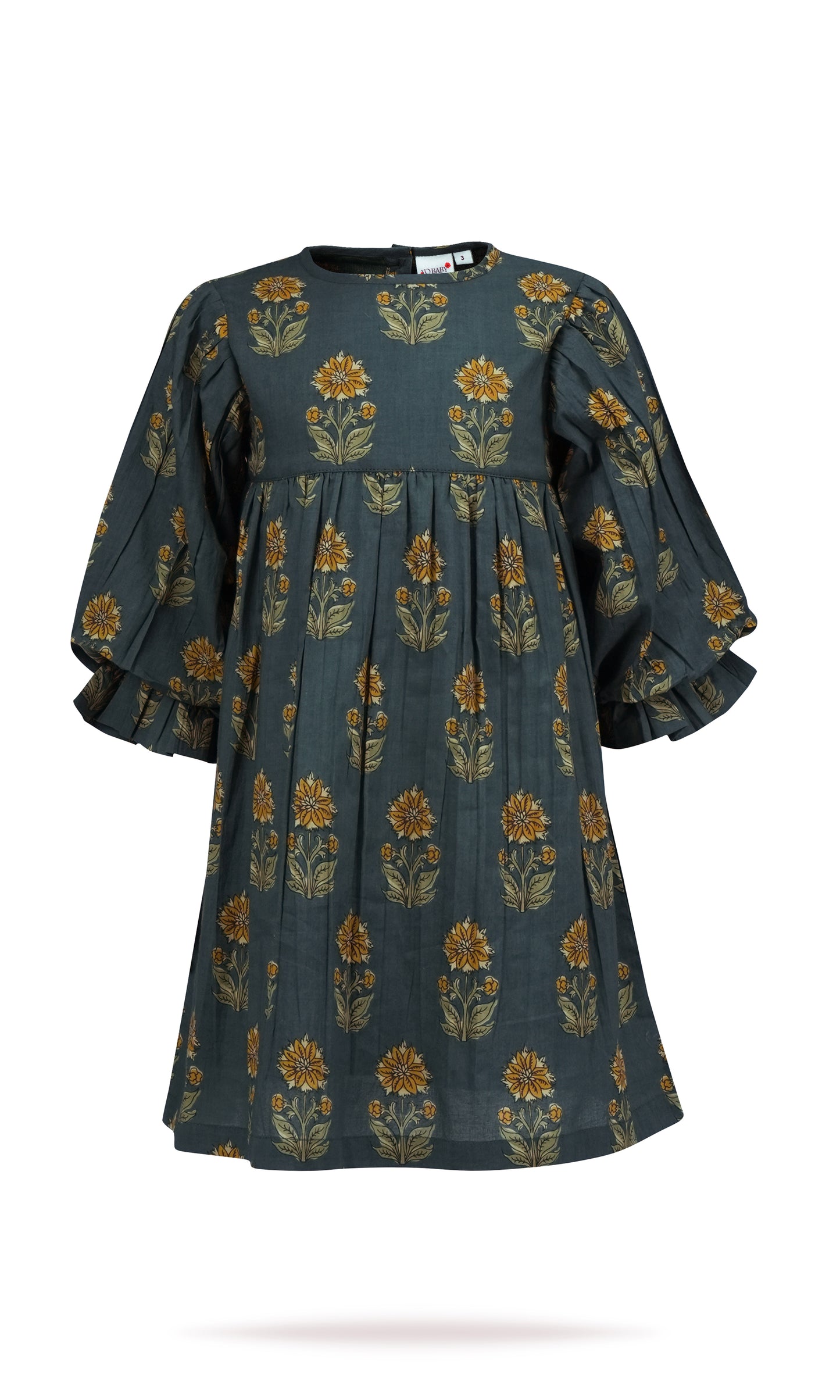 Rasa Dress : MOSS GREEN : Infant : Toddler : Tween