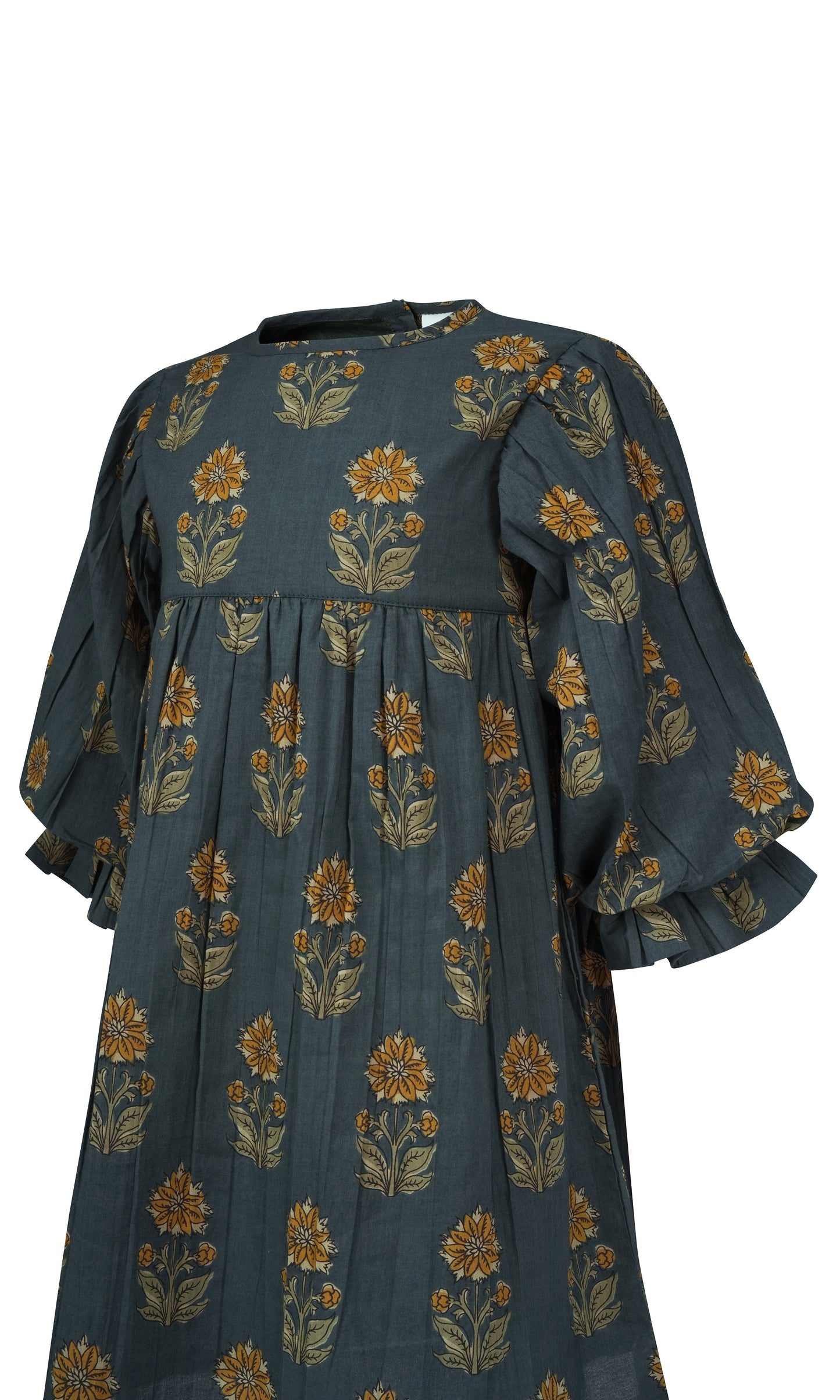 Rasa Dress : MOSS GREEN : Infant : Toddler : Tween