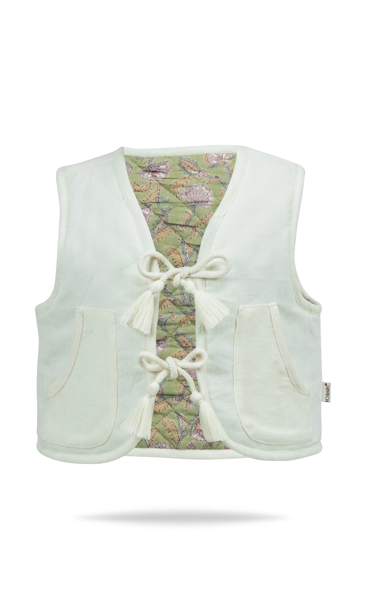 Ari Reversible Quilted Jacket : OFF-WHITE : Infant : Toddler : Tween