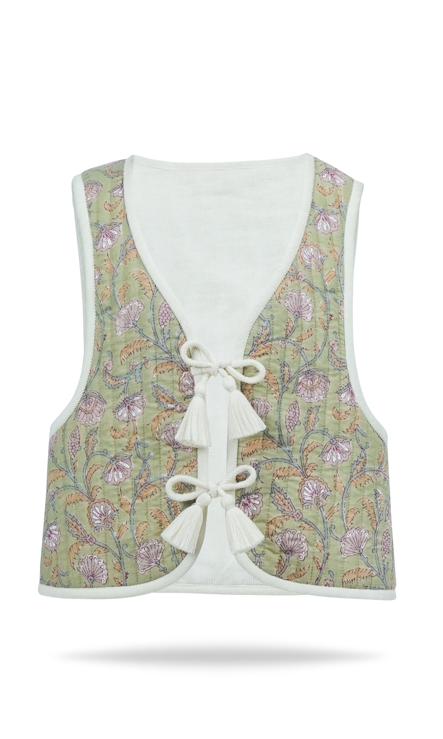 Jane Reversible Quilted Jacket : OFF-WHITE : Infant : Toddler : Tween
