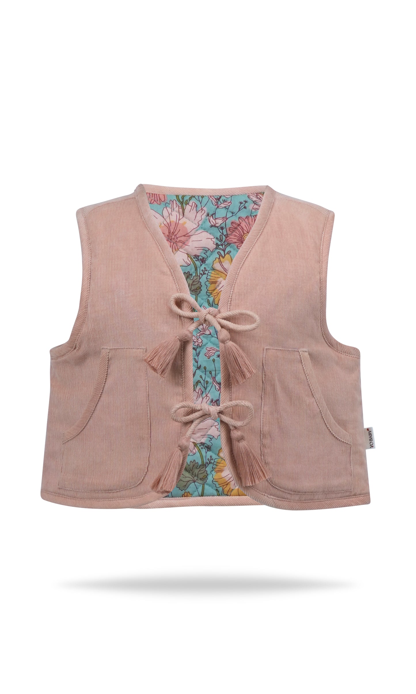 Jill Reversible Quilted Jacket : ROSE : Infant : Toddler : Tween