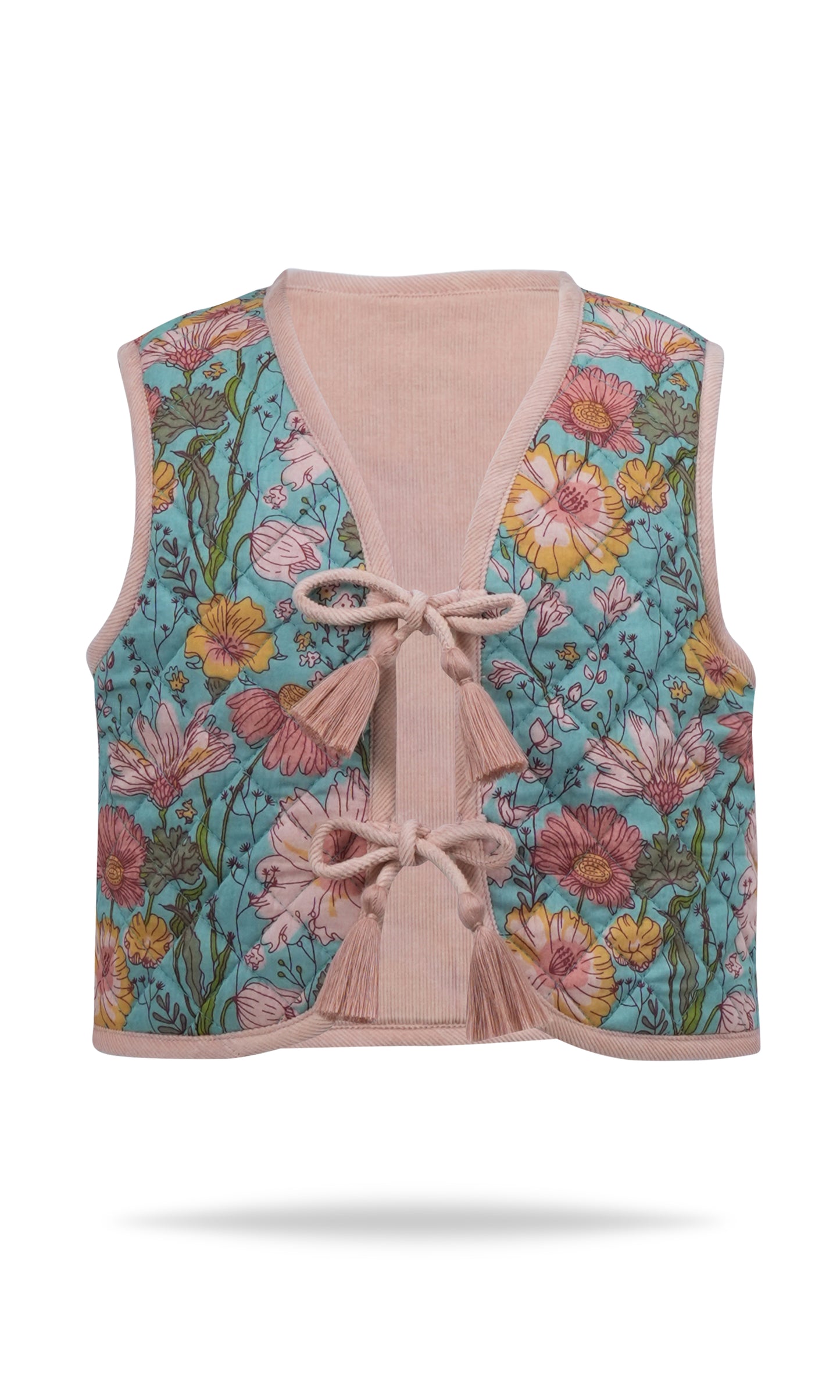 Jill Reversible Quilted Jacket : ROSE : Infant : Toddler : Tween