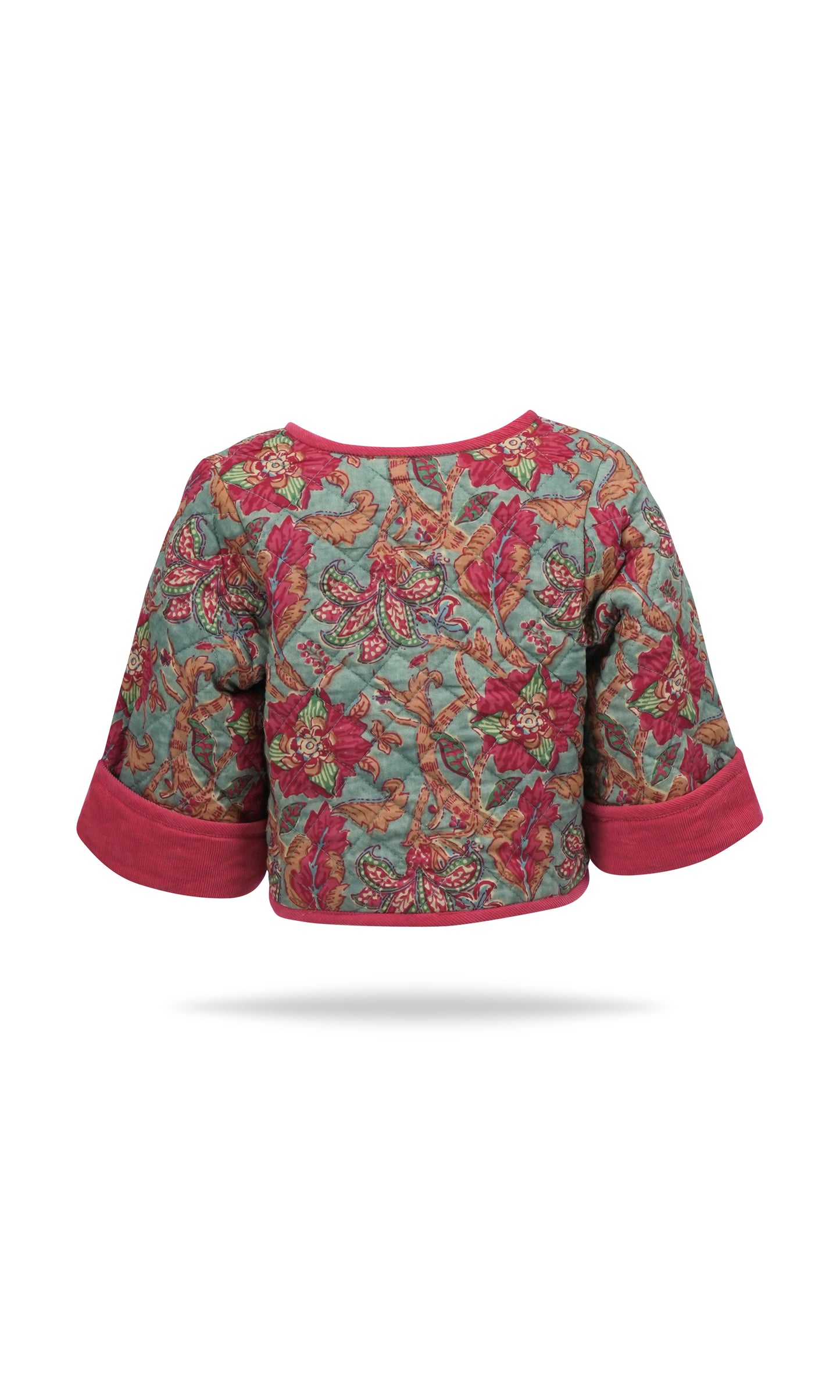Jill Reversible Quilted Jacket : CHRISTMAS RED : Infant : Toddler : Tween