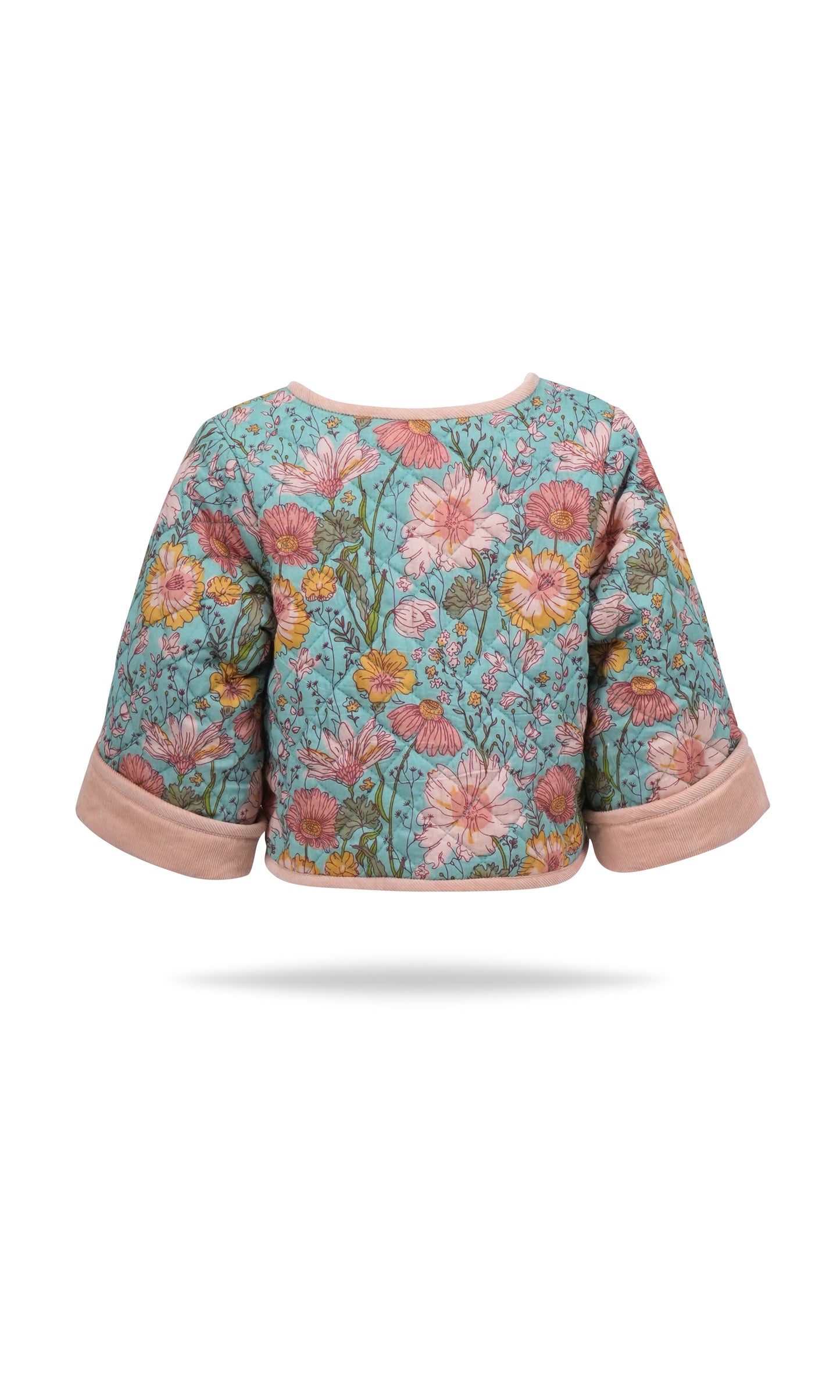 Jill Reversible Quilted Jacket : ROSE : Infant : Toddler : Tween