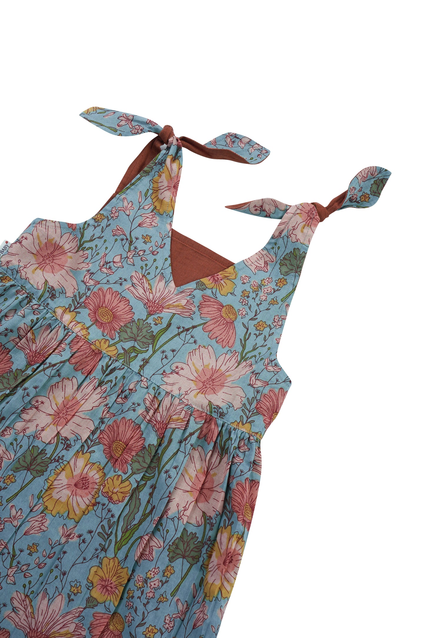 Ruhani Dress : Brick : Infant : Toddler : Tween