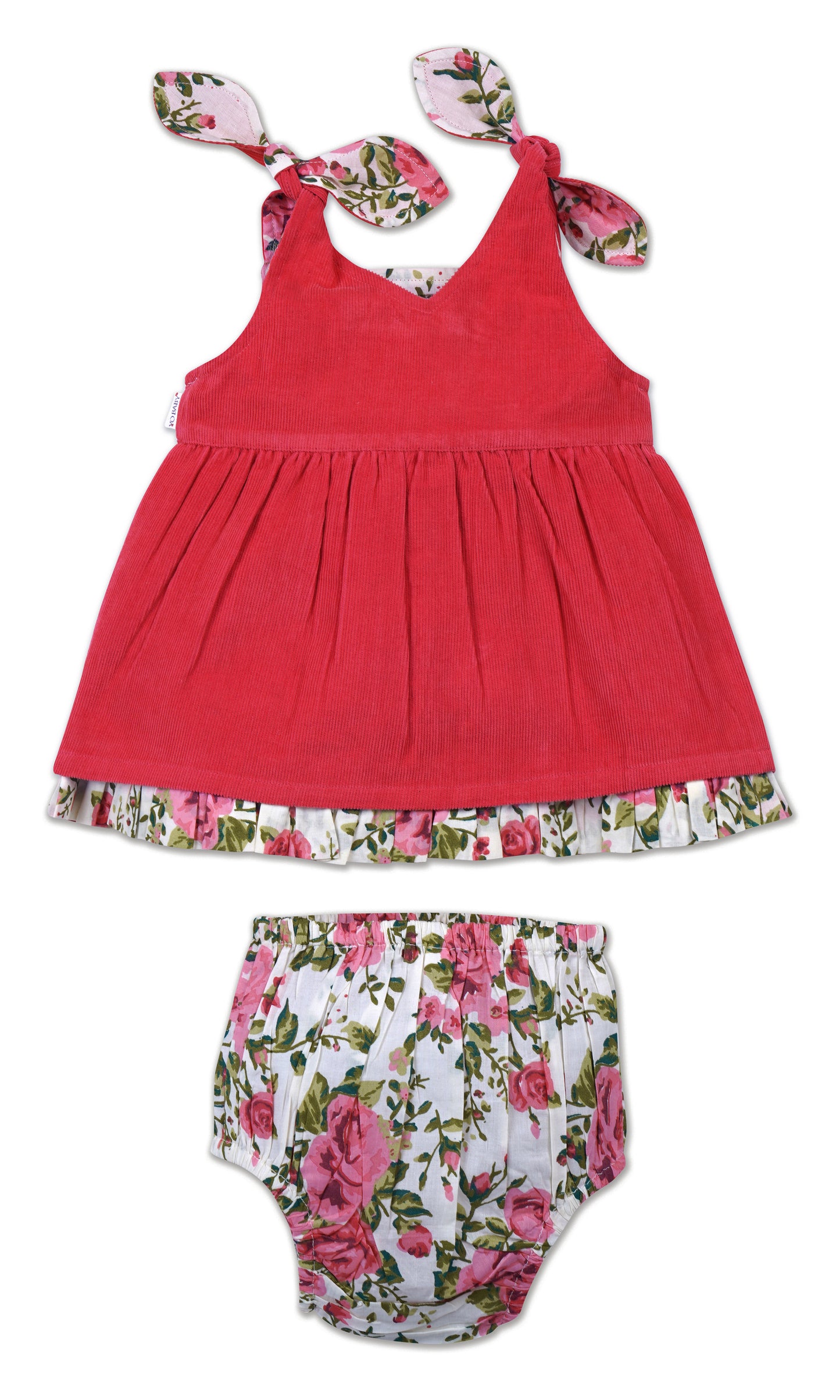 Ruhani Dress : CORAL : Infant : Toddler : Tween