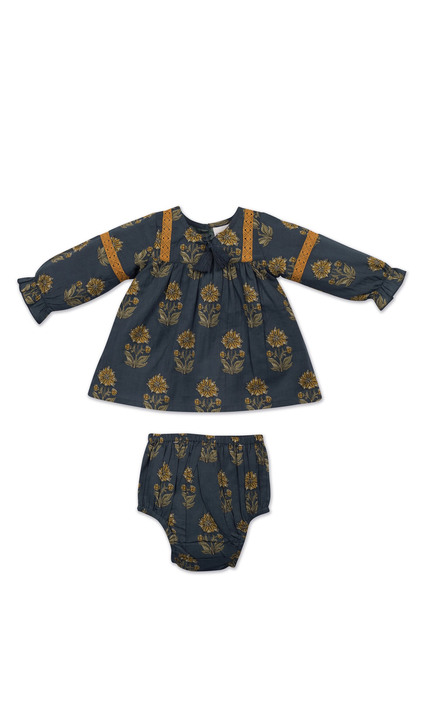 Esti Dress : MOSS GREEN : Infant : Toddler : Tween