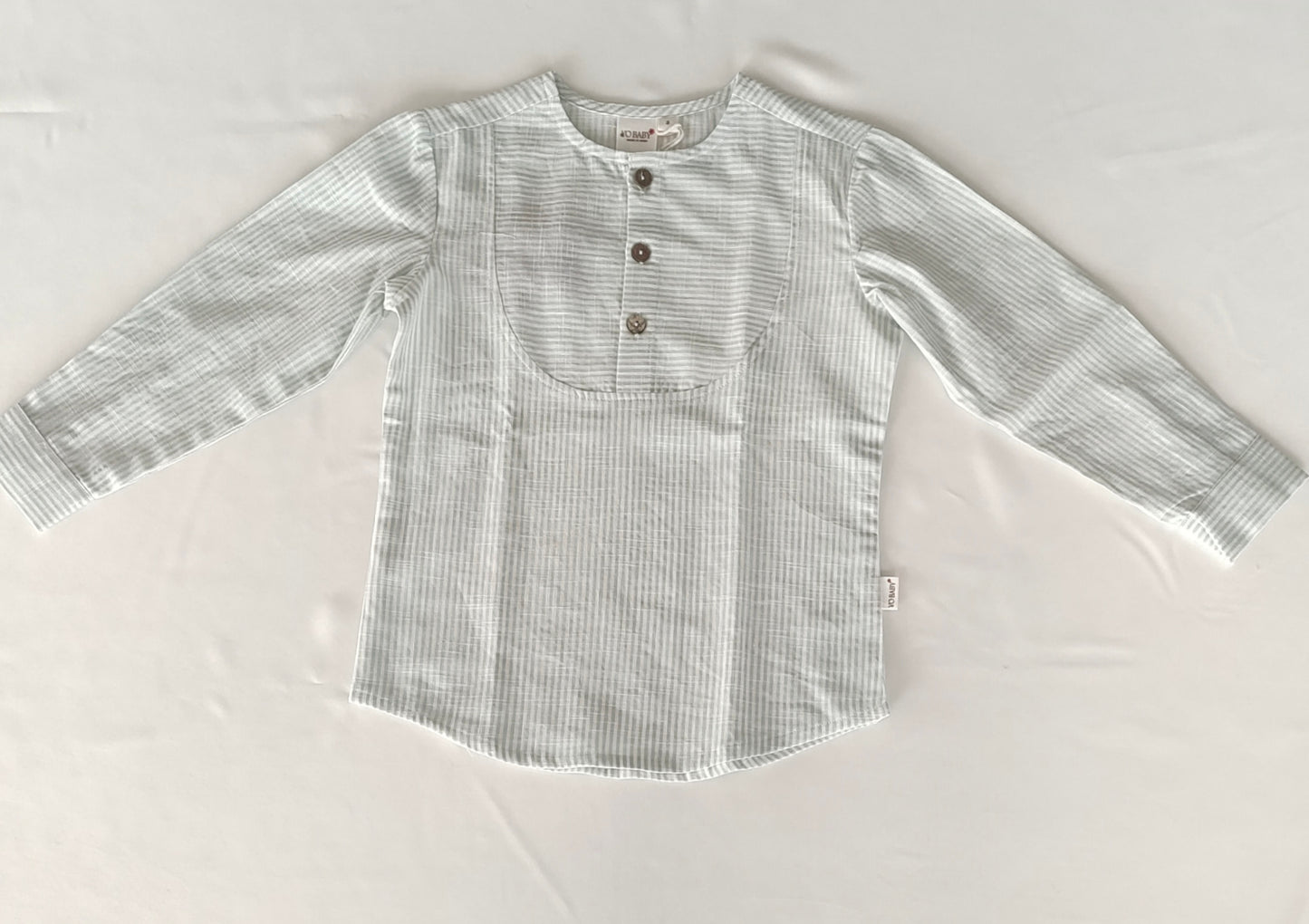 Cool Blue Striped Shirt : Gender Neutral ; Infant : Kids : Tweens