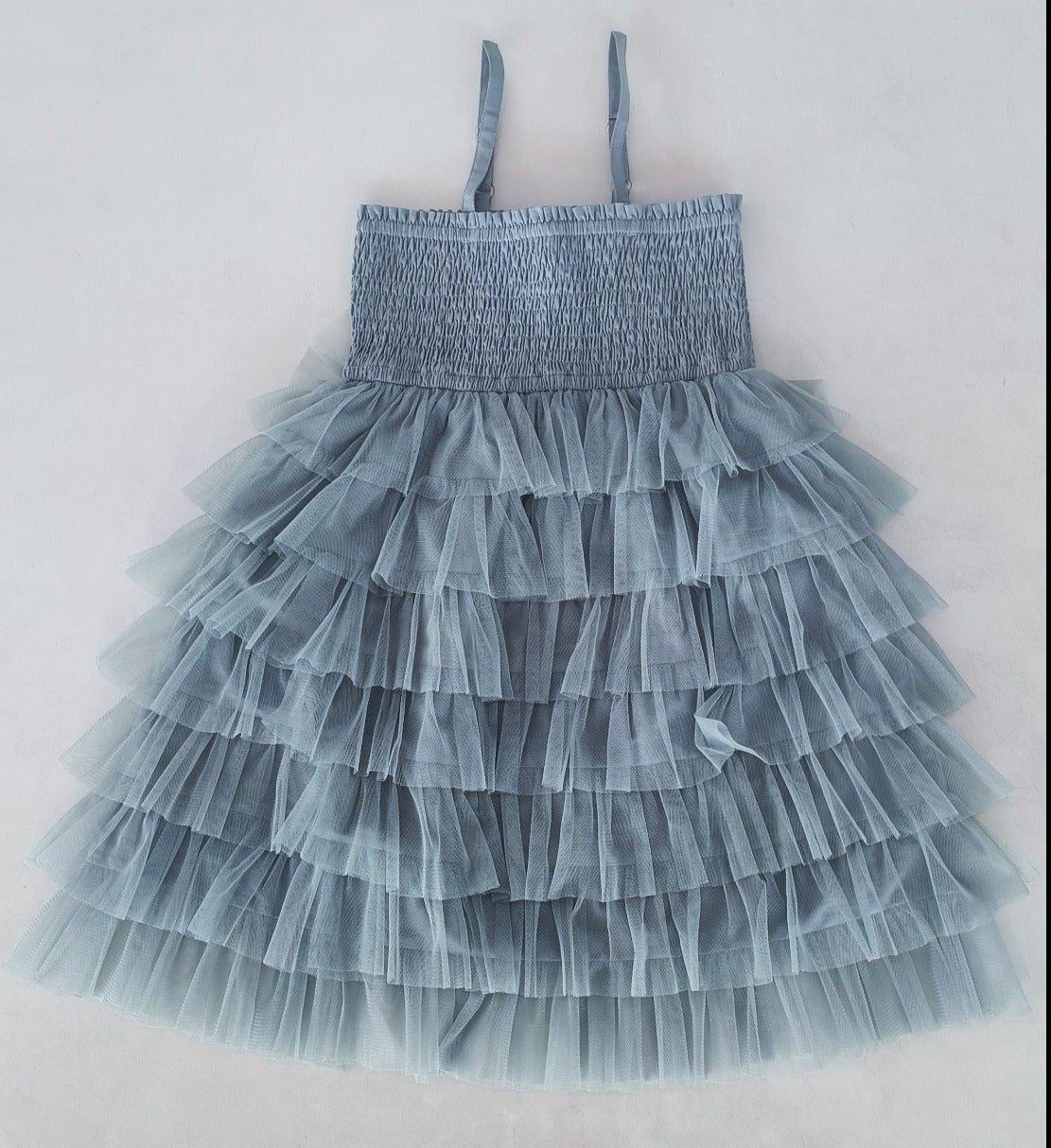 Tulle Tiered Ruffle Dress