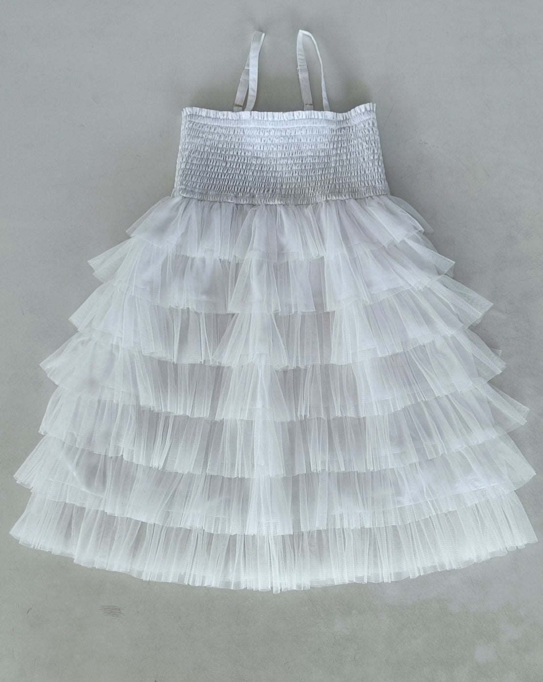 Tulle Tiered Ruffle Dress