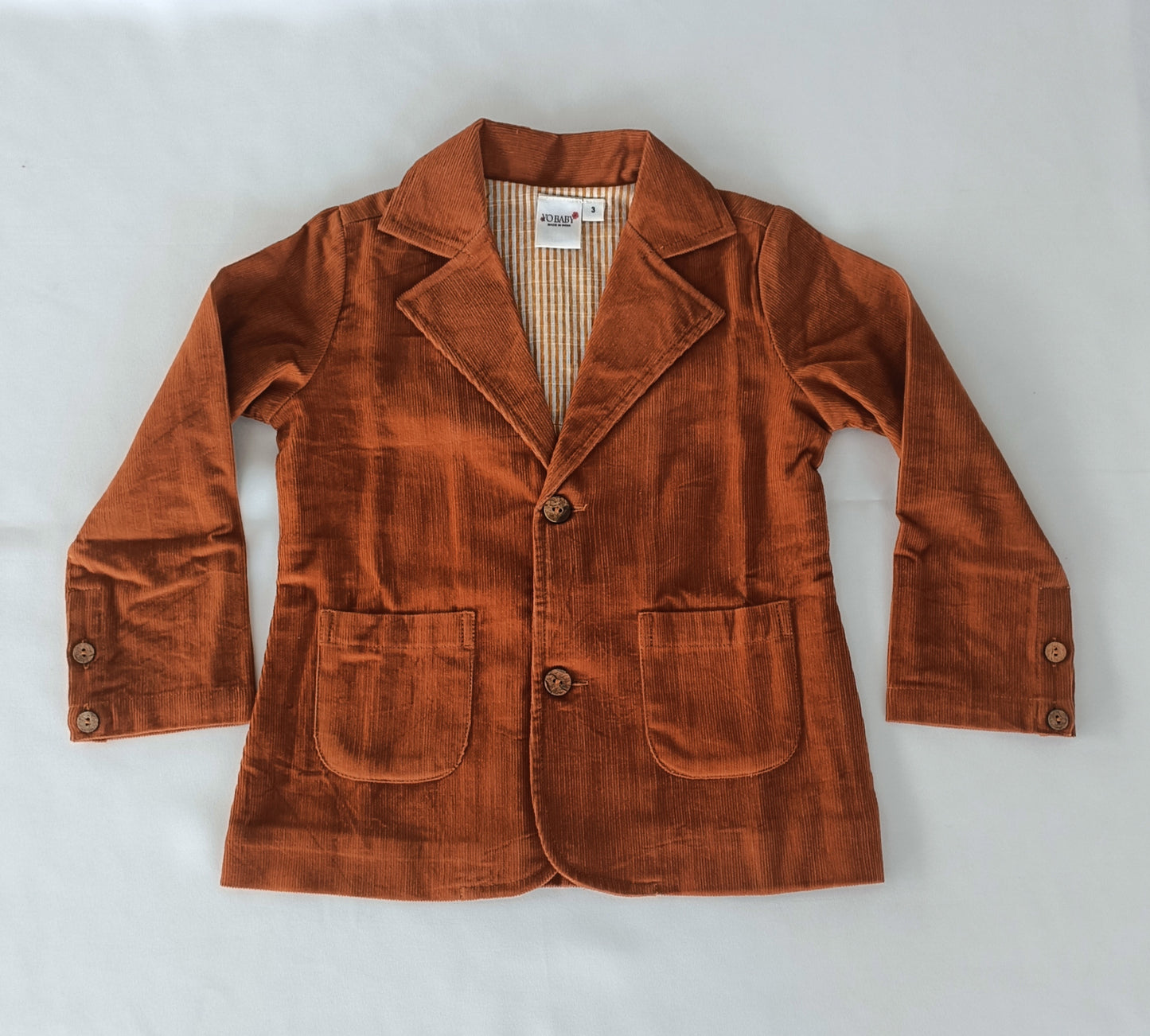 Rust Blazer & Waistcoat Set - Unisex