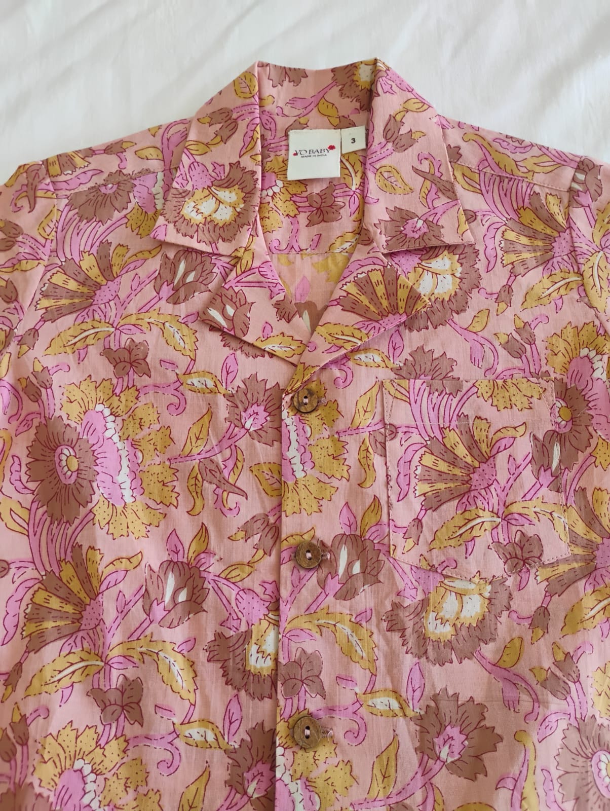 Samir Cord Set :PASTEL PINK : Gender Neutral : Infant : Toddler : Tween