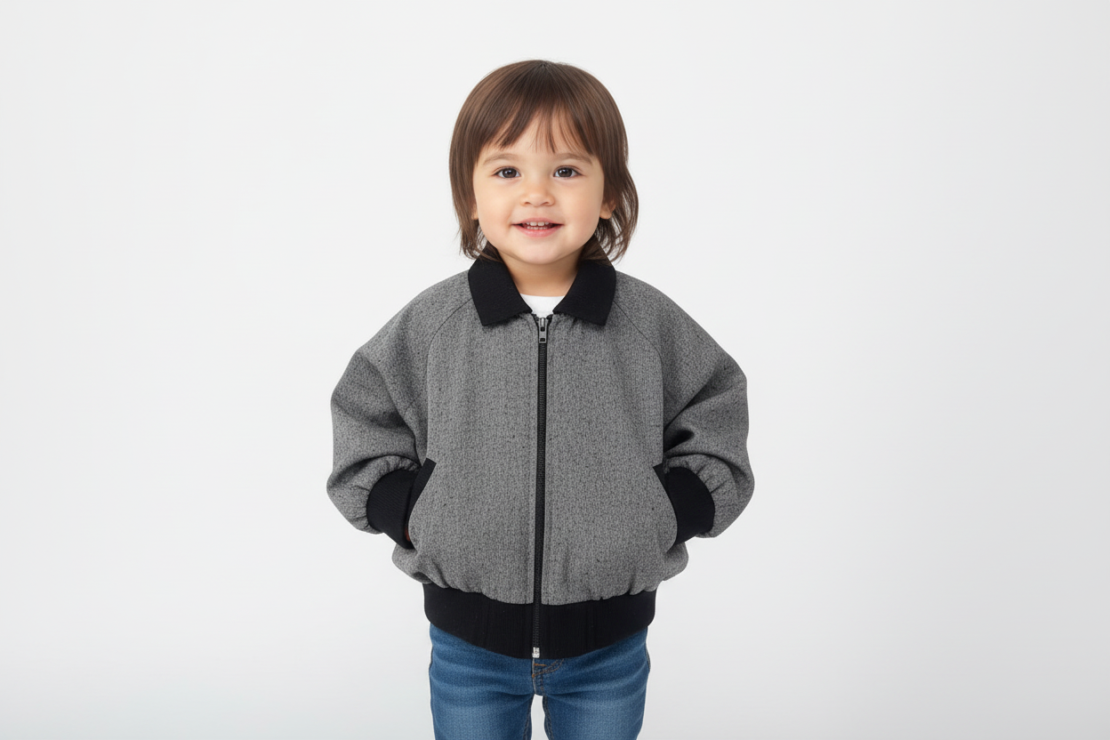 Greyson Chambray Bomber Jacket