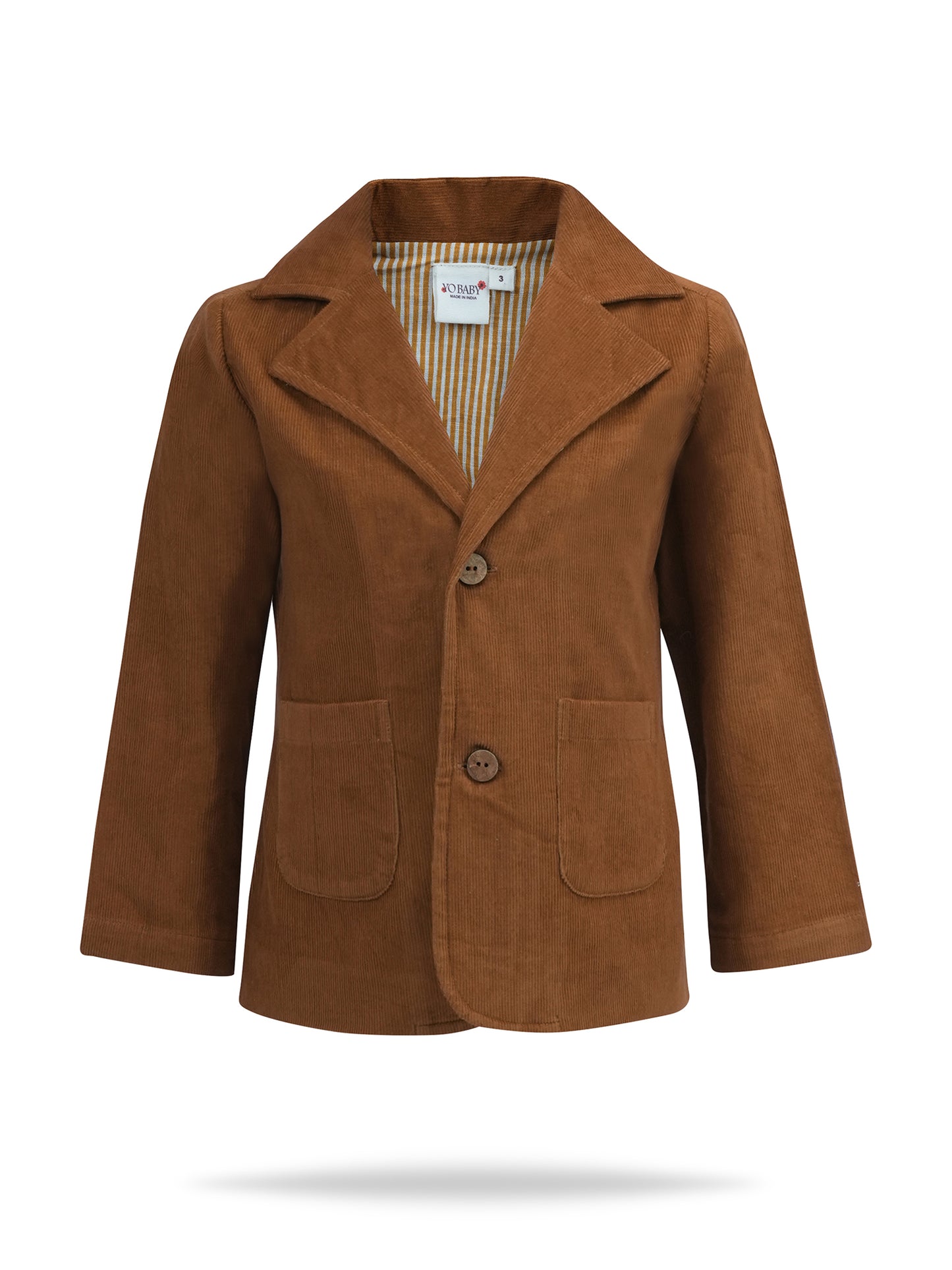 Corduroy Blazer : MUSTARD: Toddler : Tween