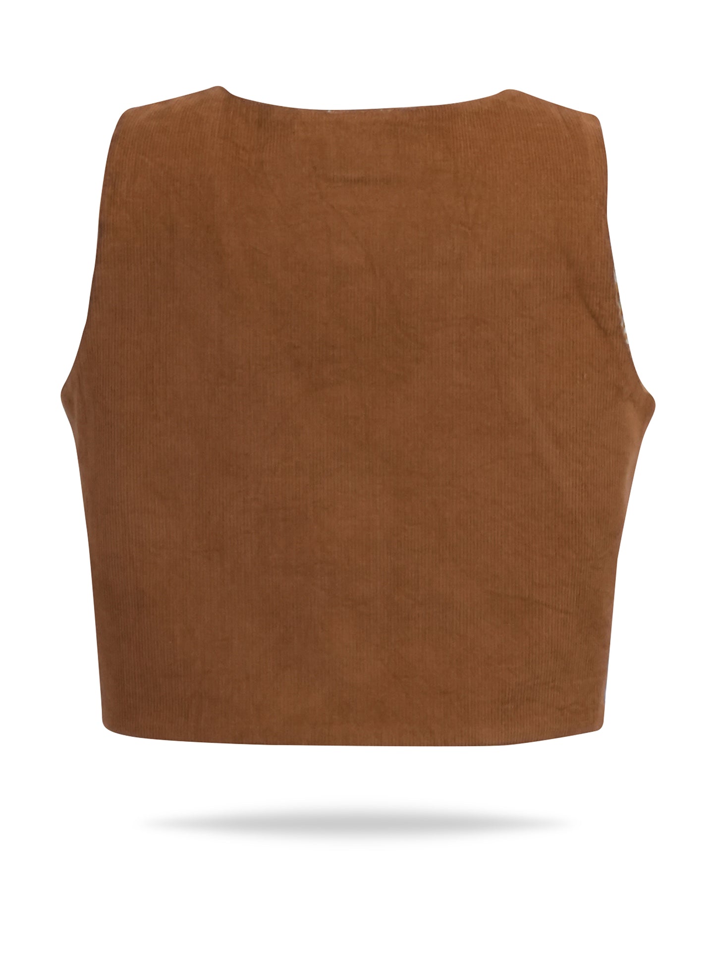 Corduroy Vest : MUSTARD : Toddler : Tween : Unisex
