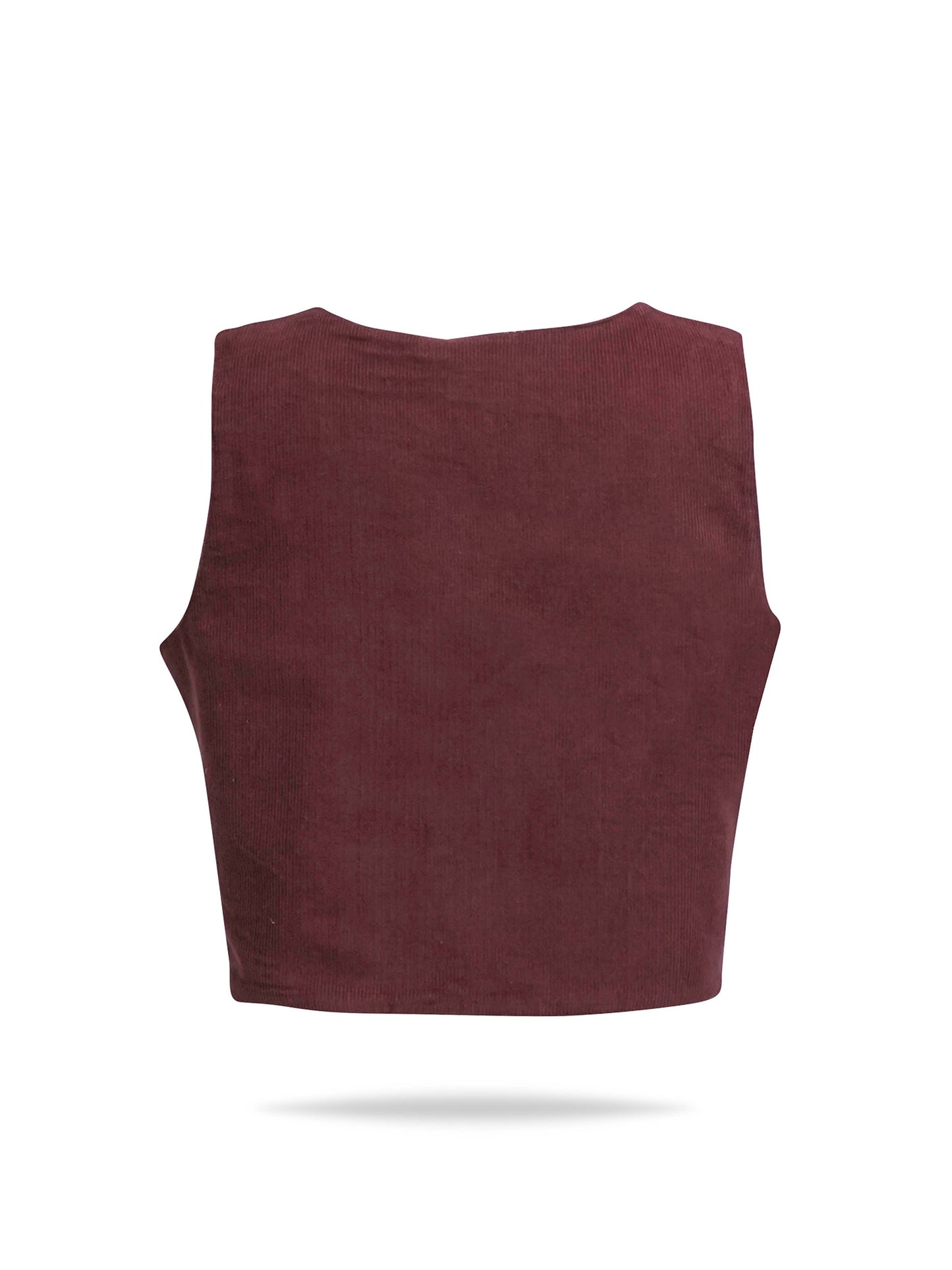 Corduroy Vest : MAROON: Toddler : Tween : Unisex