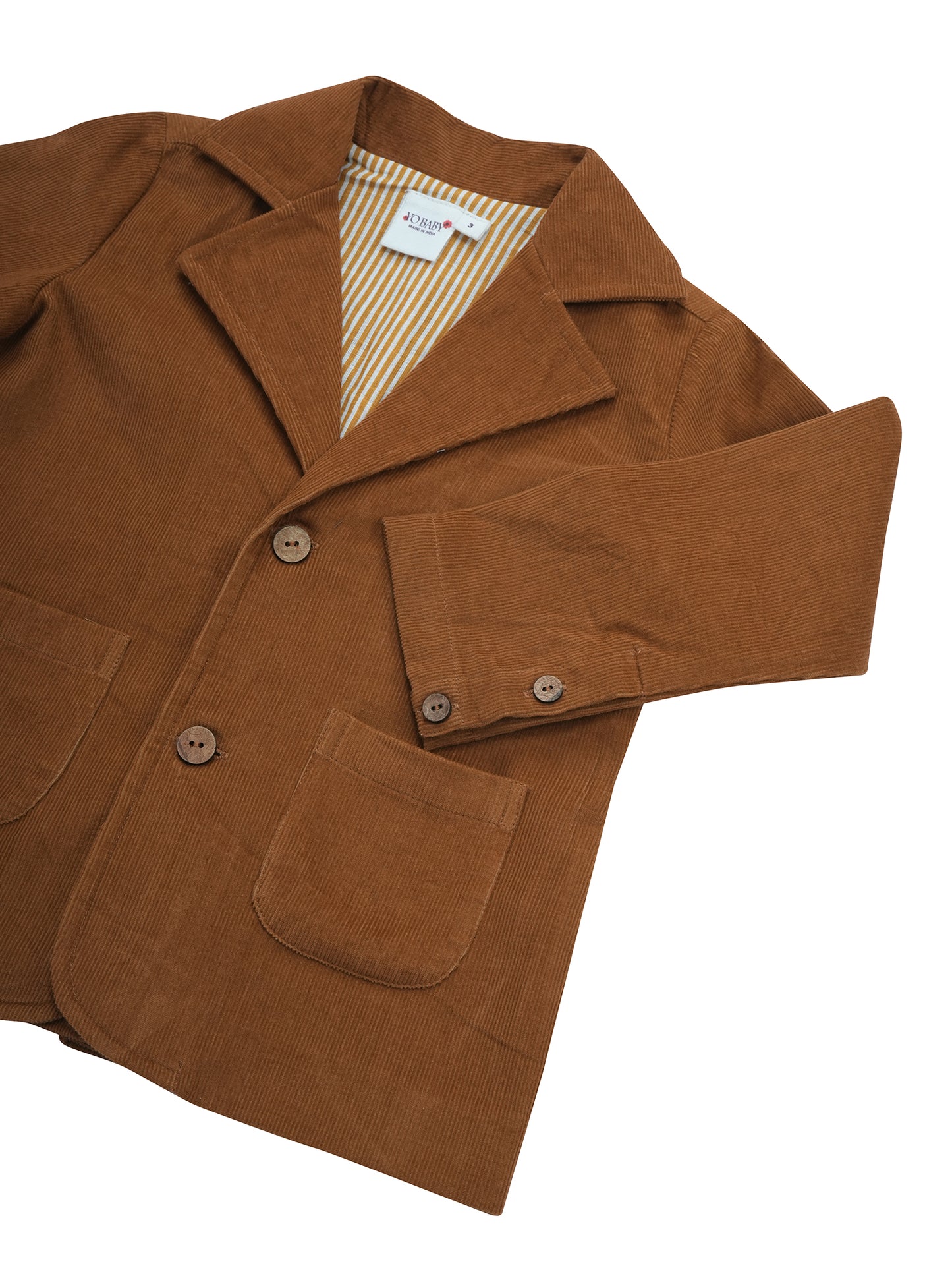 Corduroy Blazer : MUSTARD: Toddler : Tween