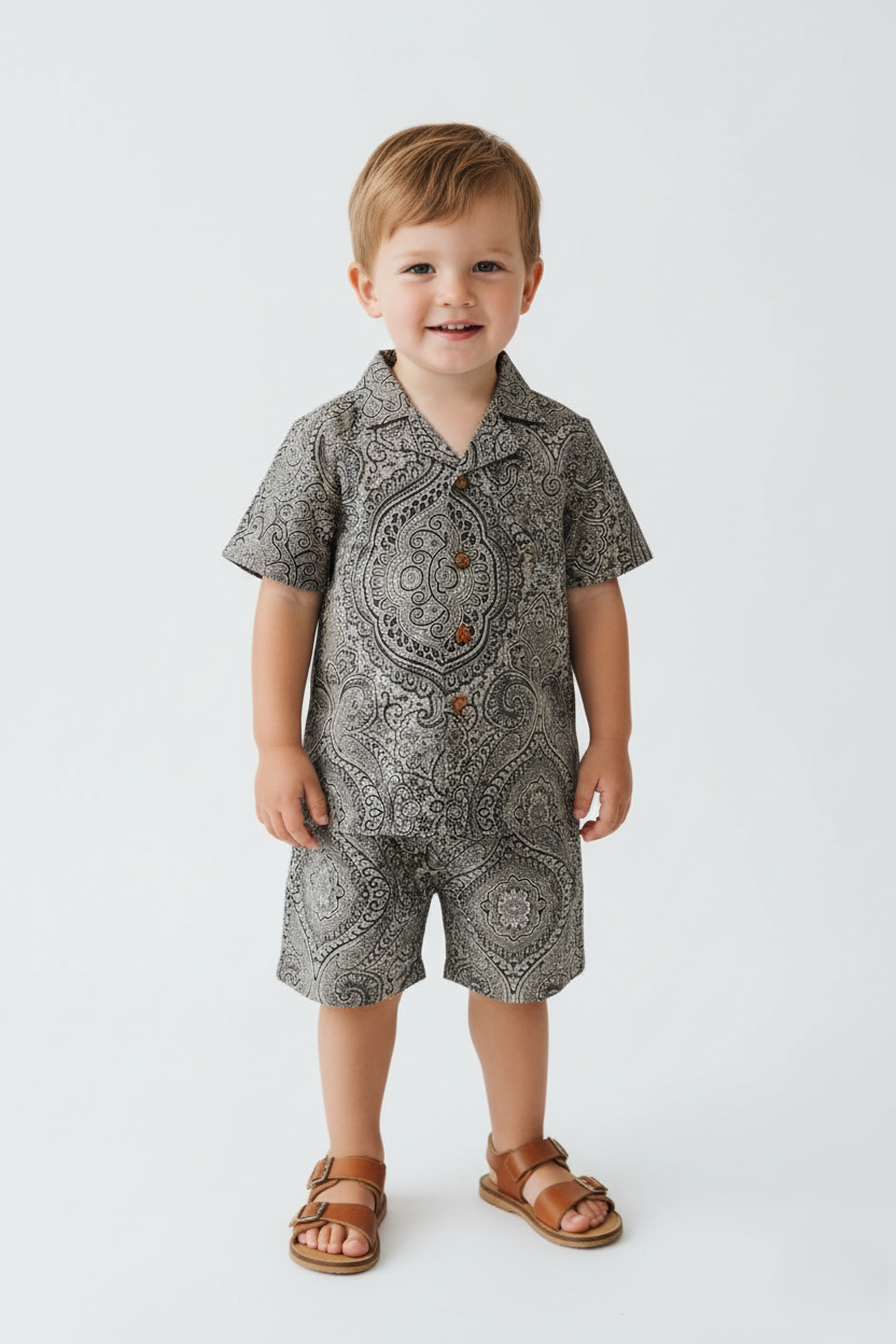 Samir Cord Set : BLACK : Infant : Toddler : Tween