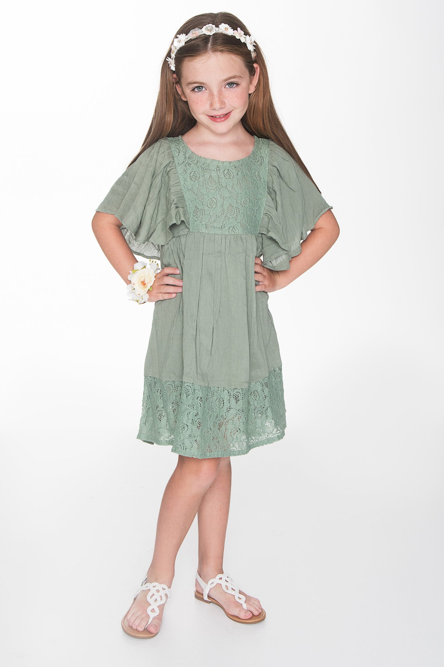 Teal Swing Dress