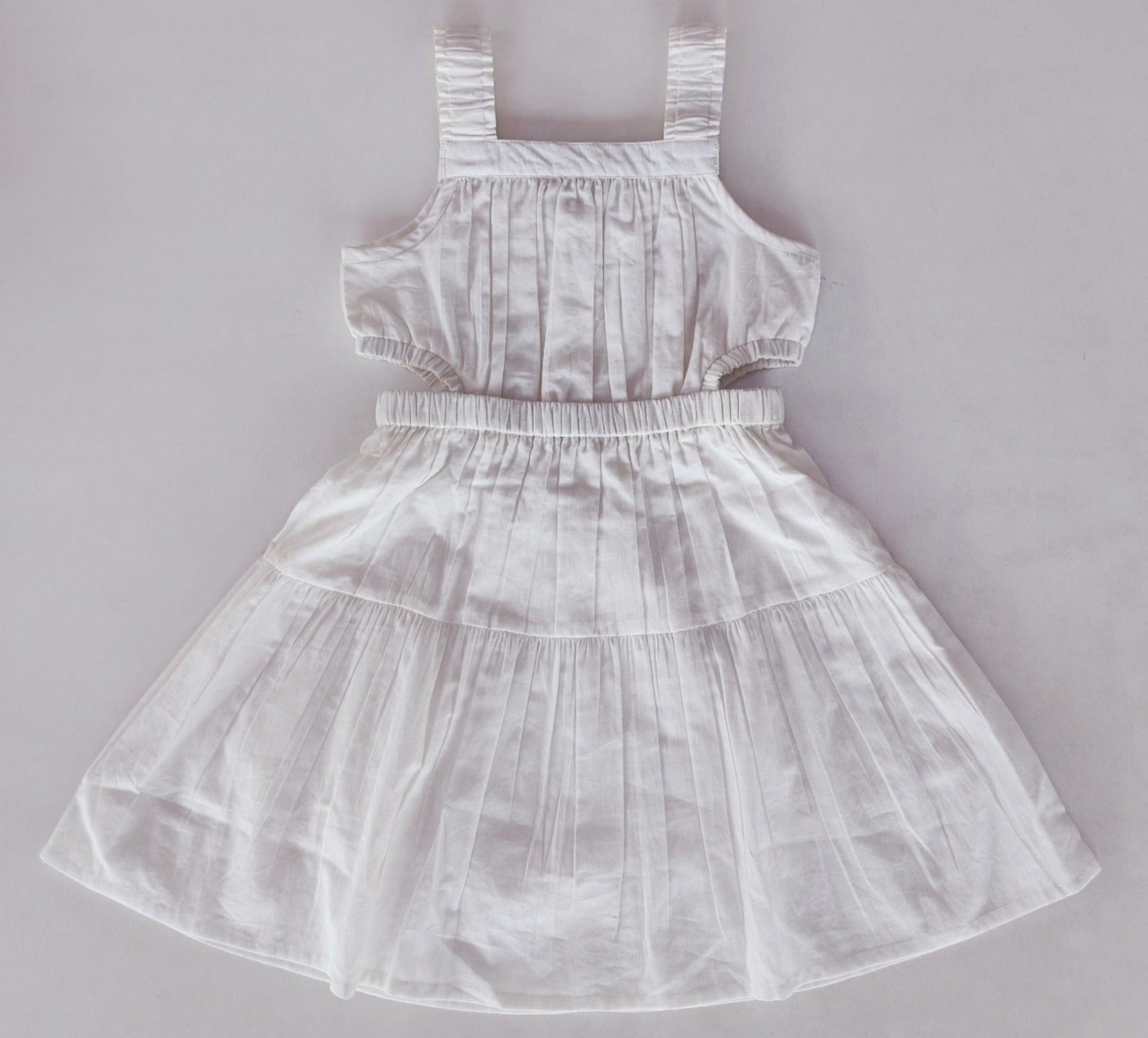 Ecru Cut-Out Dress