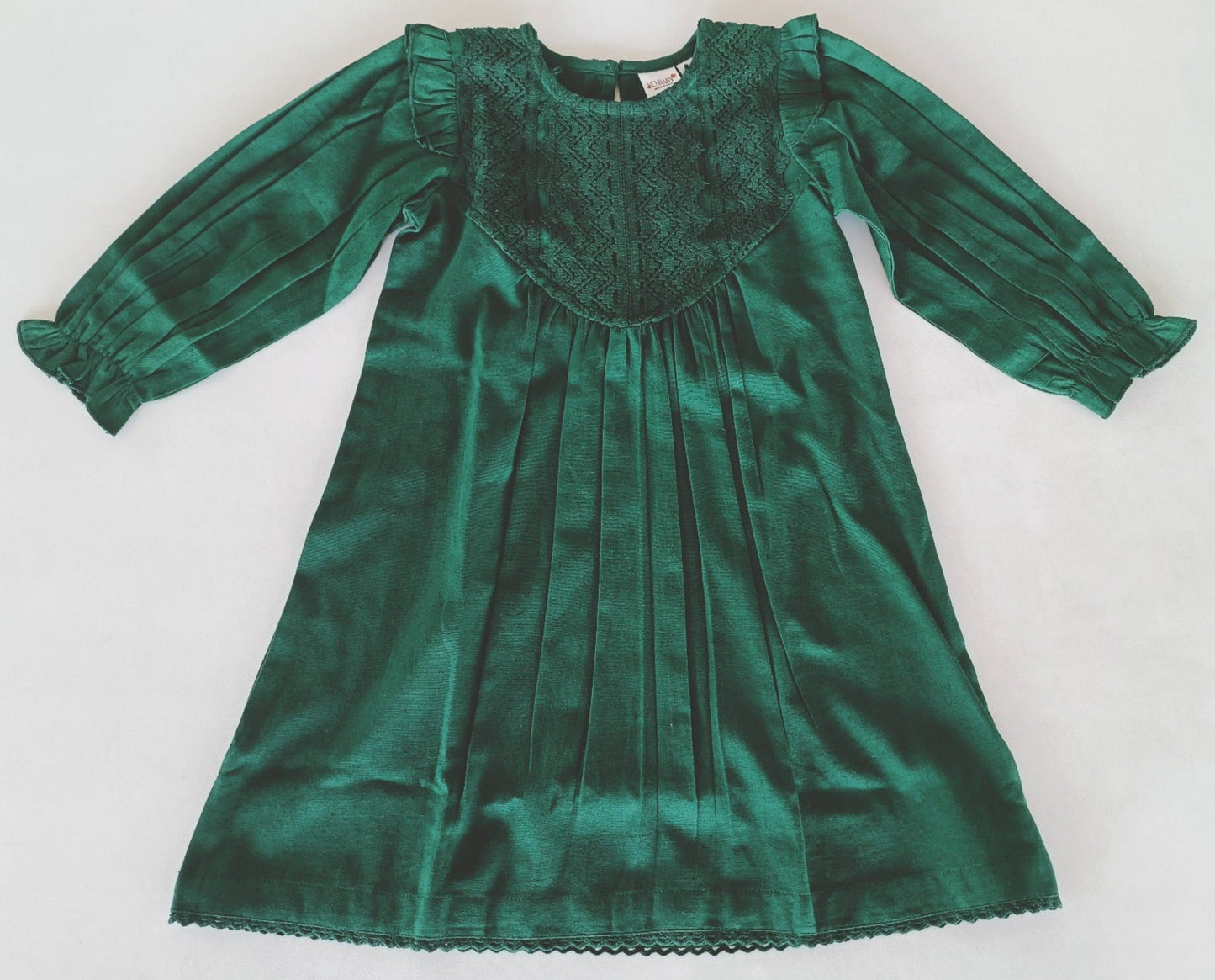 Dark Green Long Sleeves Dress