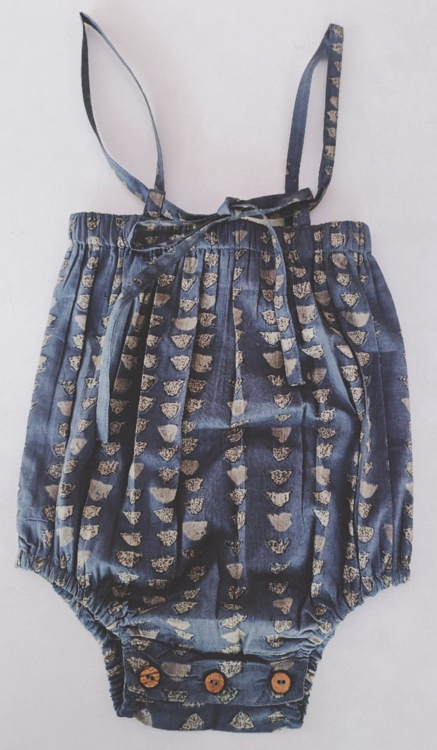 Printed Baby Bubble Romper