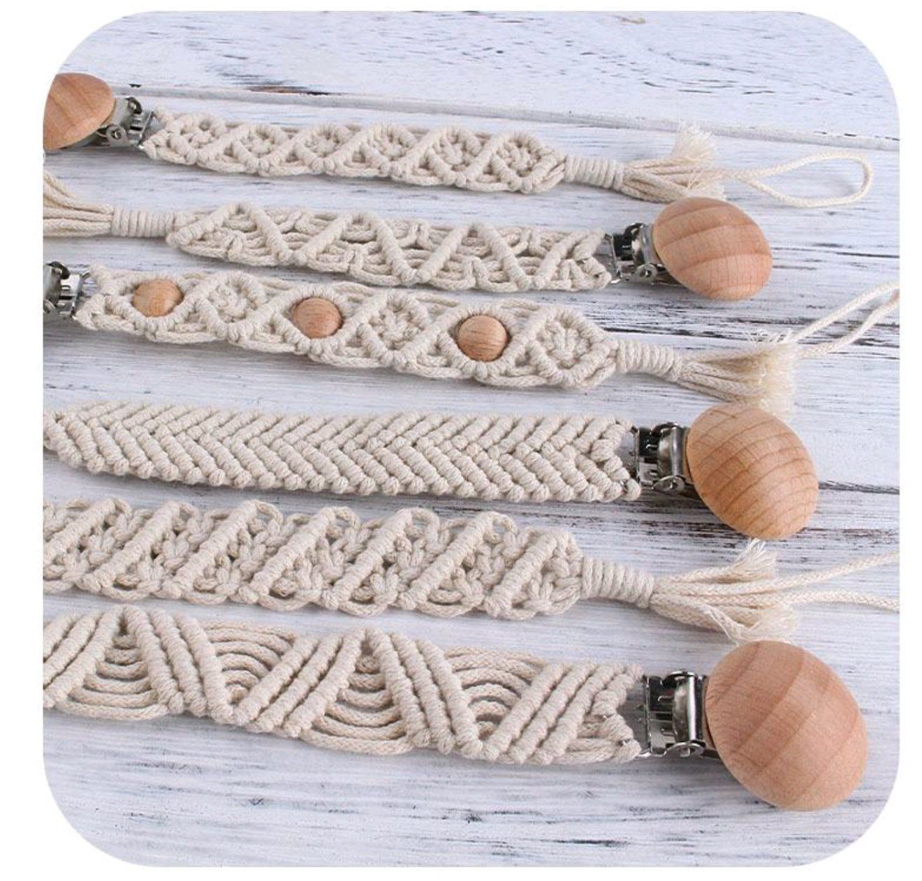 Crochet Pacifier Teether Clips Yo Baby India