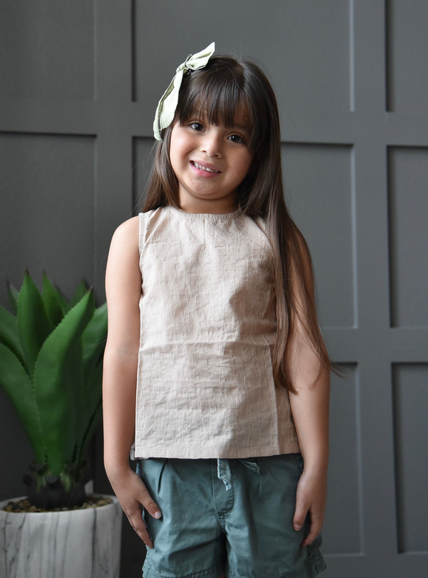 Embroidered Blush Top Dress Yo Baby Wholesale