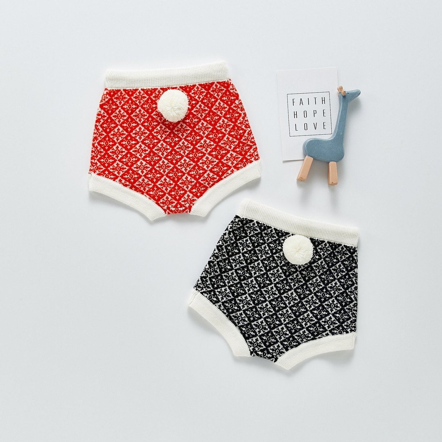 High-Waisted Knitted Sweater-Shorts Dress Yo Baby Wholesale