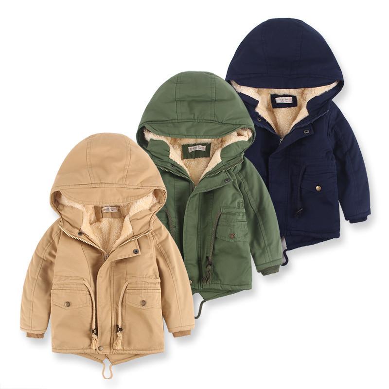 Unisex Hooded Fur-Lined Winter Parka Jacket – Yo Baby Online