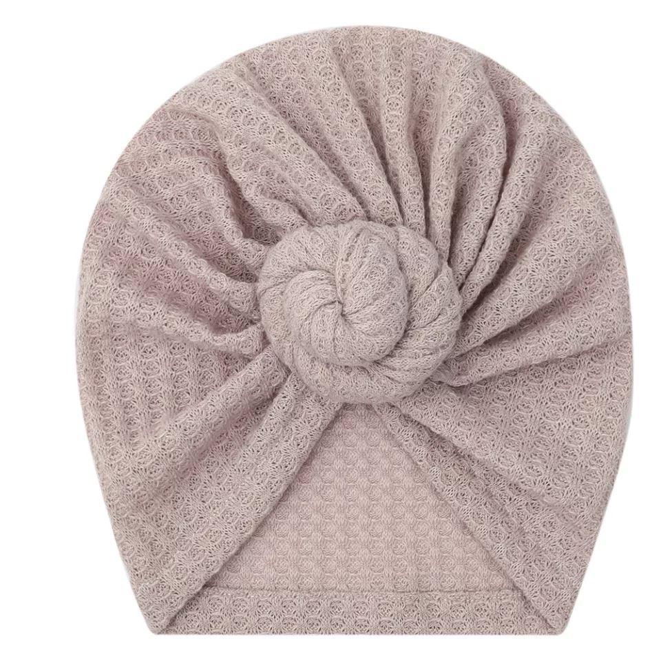 Waffle Knit Turban Yo Baby India Light Lilac