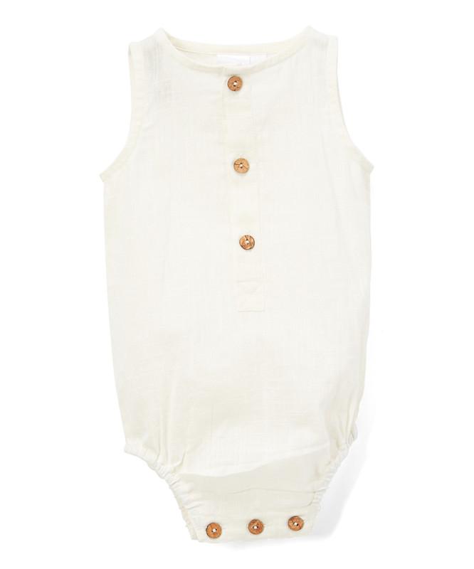 Infant Sleeveless Romper - Unisex