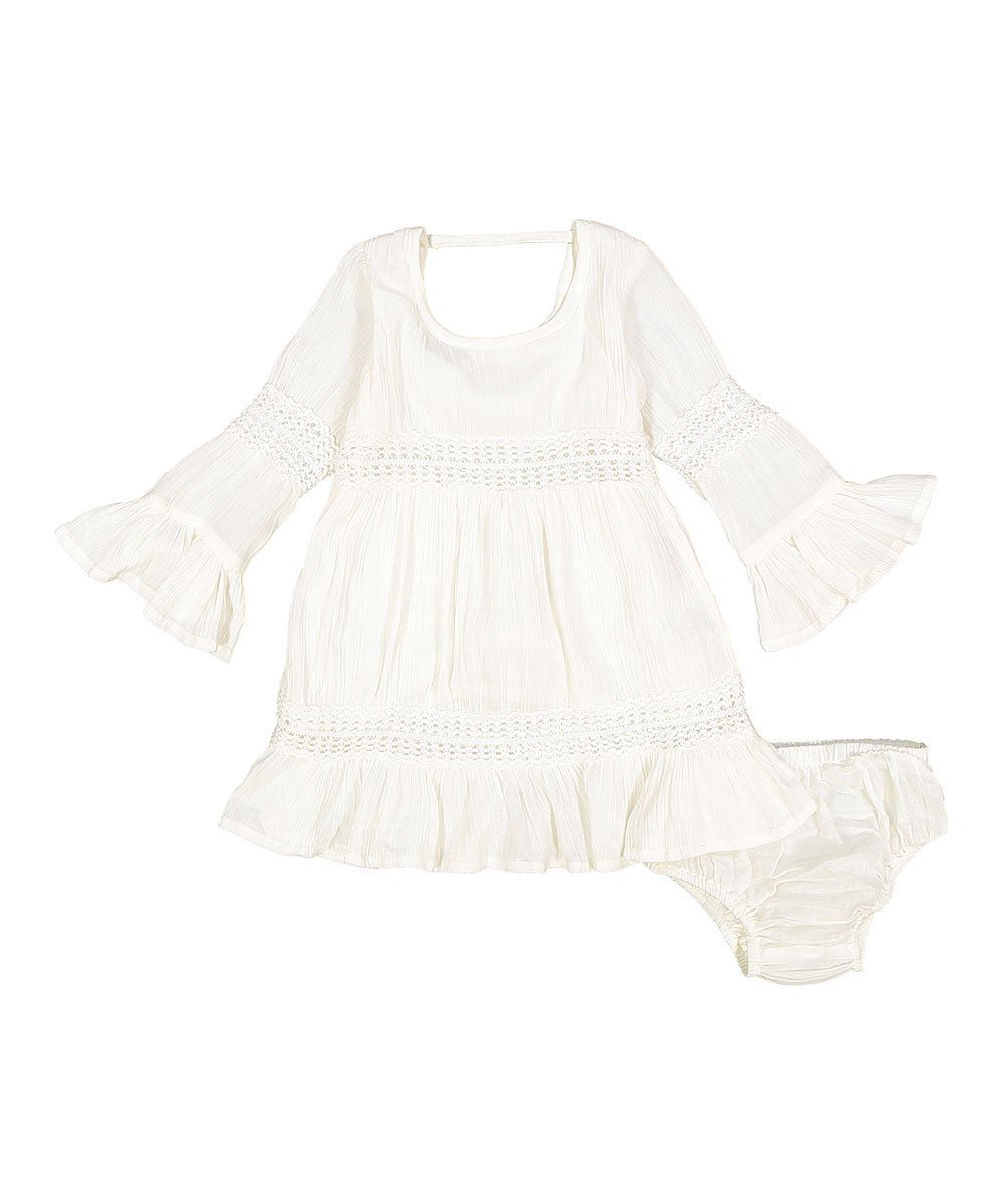 White Lace Infant Dress