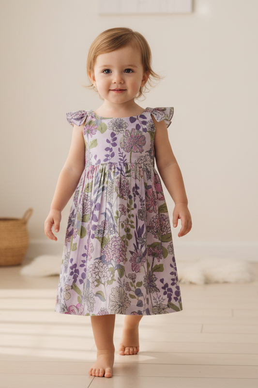 Shay Dress : LAVENDER : Infant : Toddler : Tween
