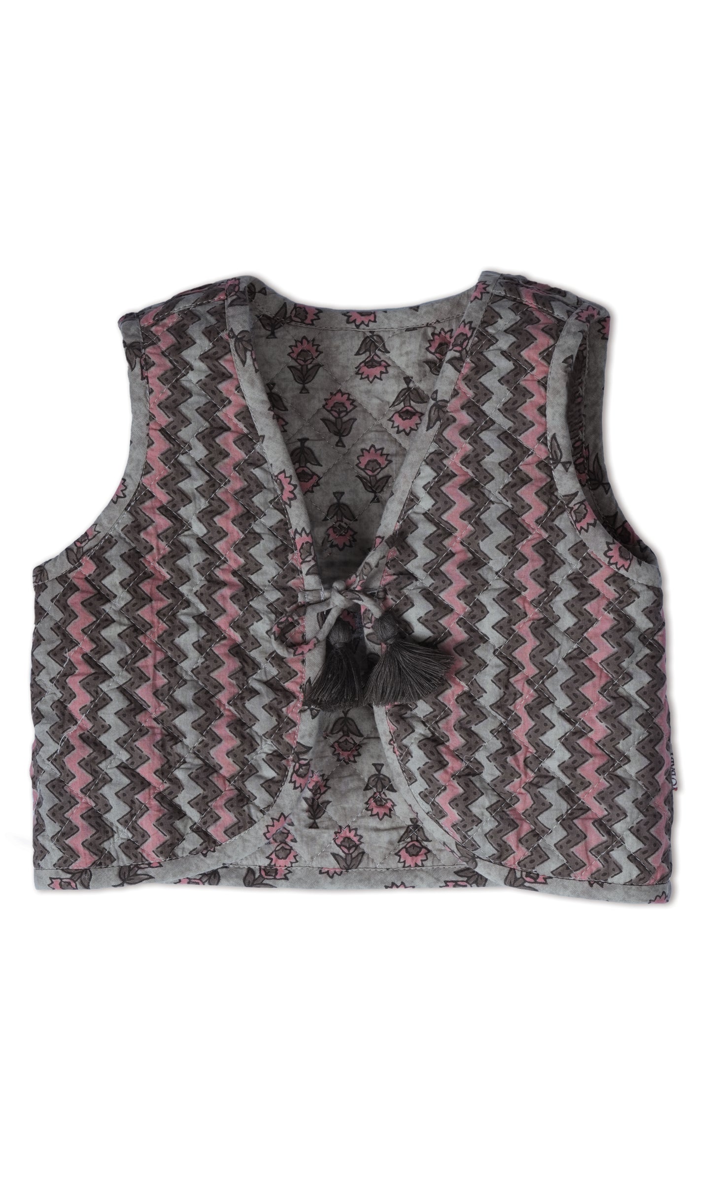 Saba Reversible Quilted Jacket : MOCHA : Infant : Toddler : Tween