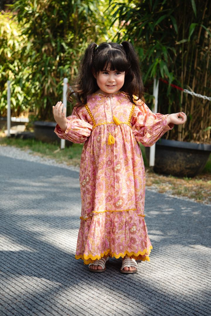 Mary Dress : PINK : Infant : Toddler : Tween : Women