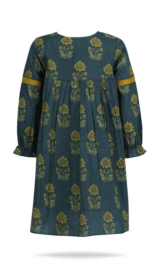 Esti Dress : MOSS GREEN : Infant : Toddler : Tween