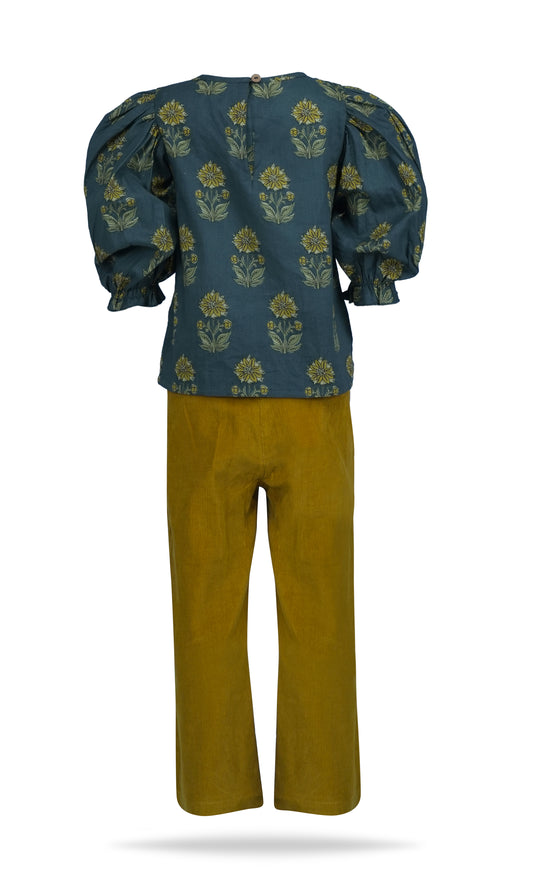 Rasa Top And Pant Set : MOSS GREEN : Toddler : Tween.