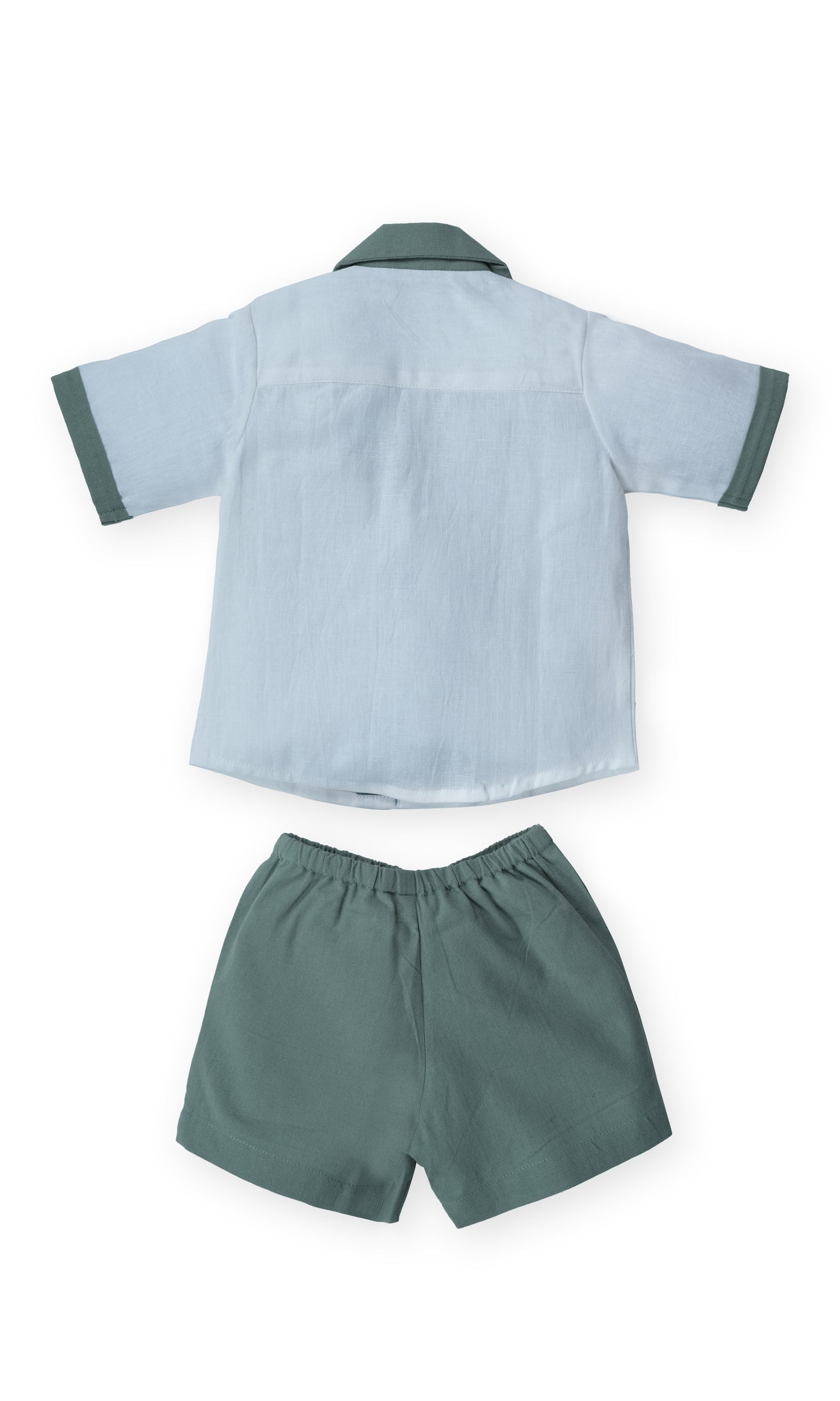 Contrast Shorts and Shirt Set : SAGE : Infant : Toddler : Tween