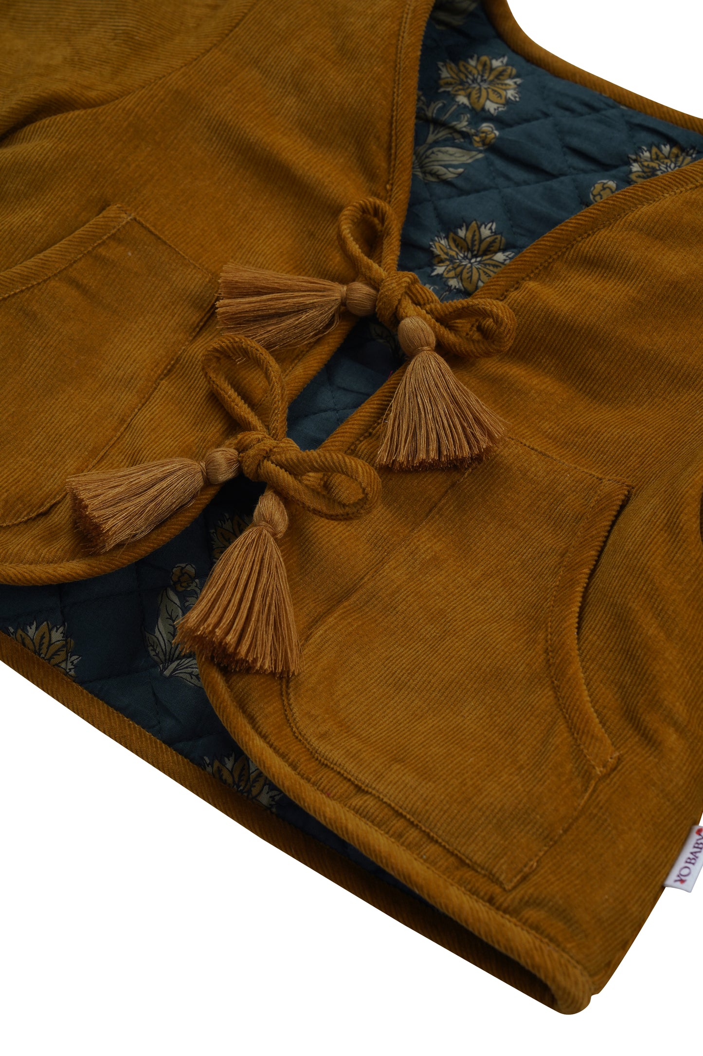 JILL Reversible Quilted Jacket : MUSTARD : Infant : Toddler : Tween