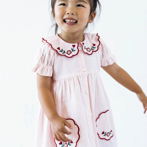ARA DRESS : PINK : Infant : Toddler : Tween
