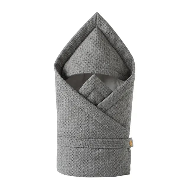 Quilted Waffle Swaddle Blanket/Sleeping Bag