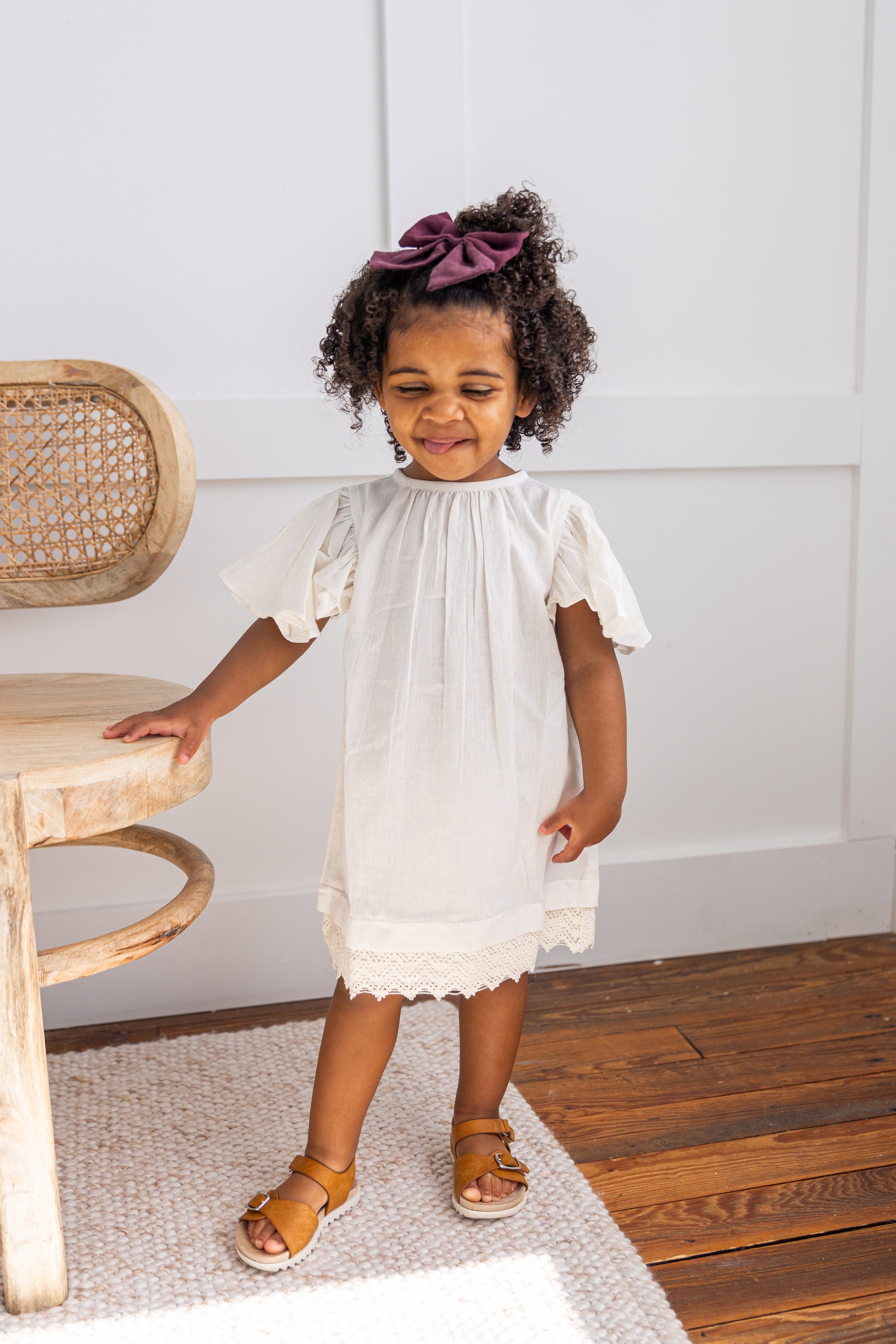 off white cotton dress Linda Maxi Dress Off White/Natural / L