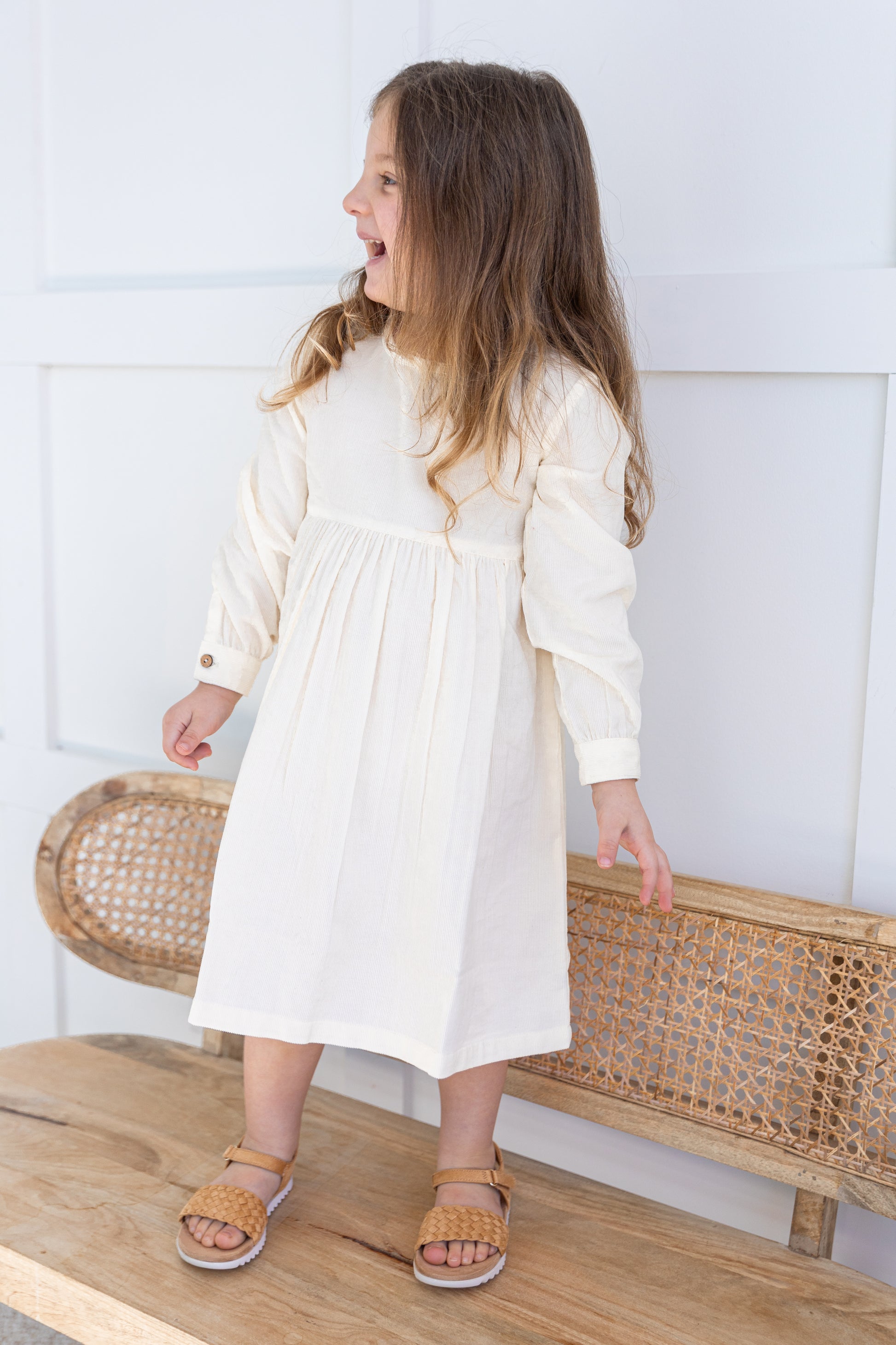 long sleeve gathered dress Thao Long Sleeve Gathered Mini Dress / Dark Charcoal | MESHKI